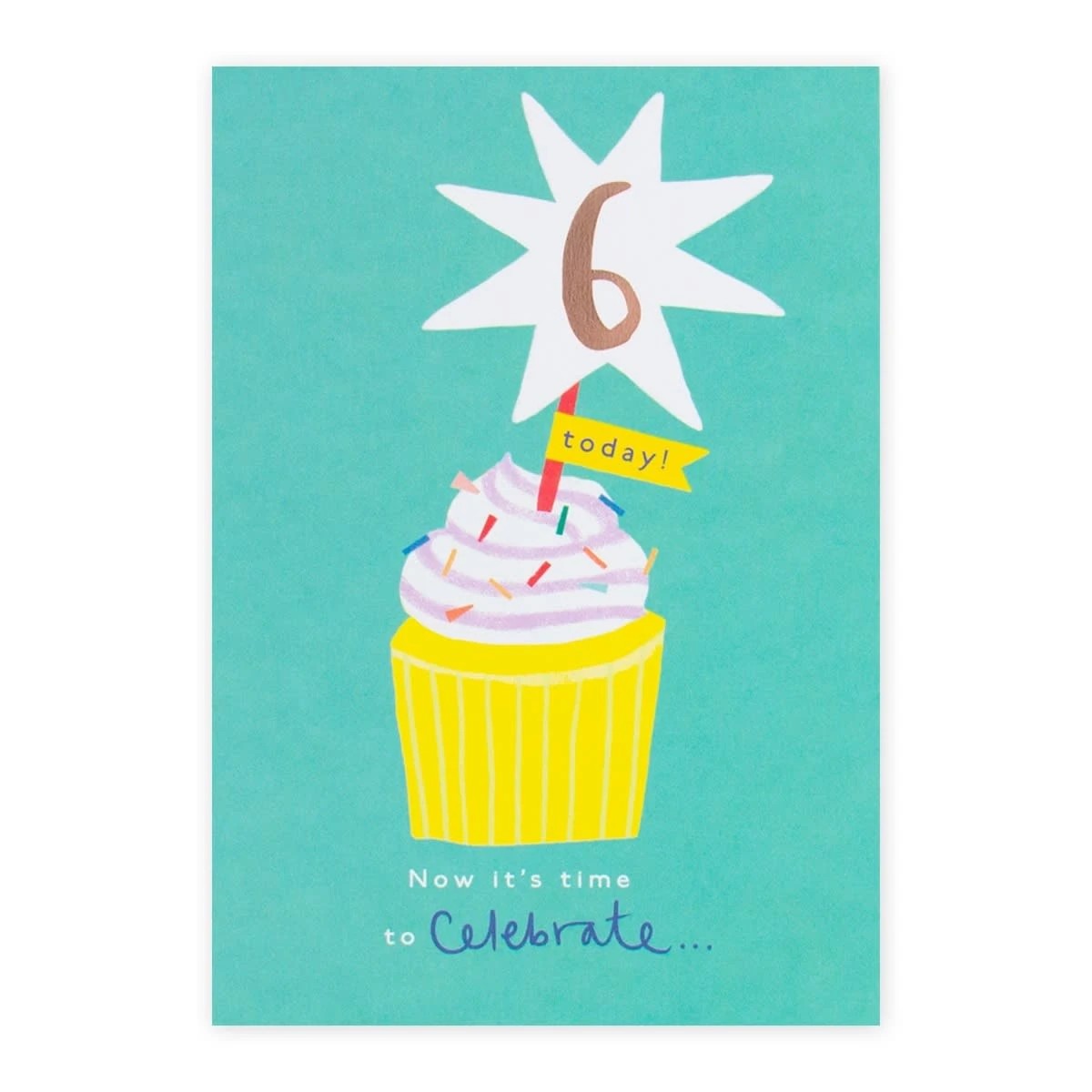 3 Connections from Hallmark 6th Birthday Card - Party Cupcake, 3 of 3