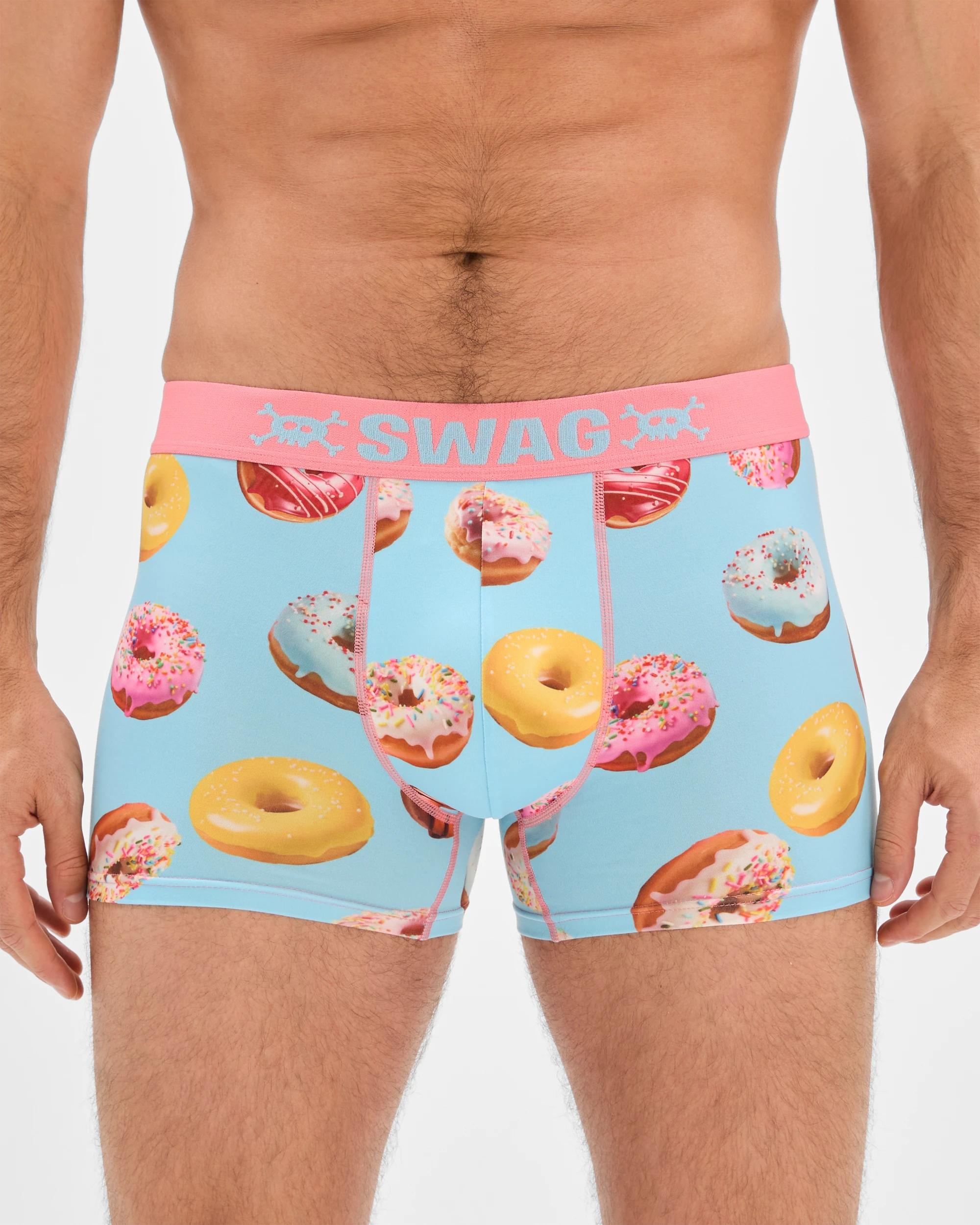 3 Swag  Trunks - Donut LIGHT BLUE, 3 of 4