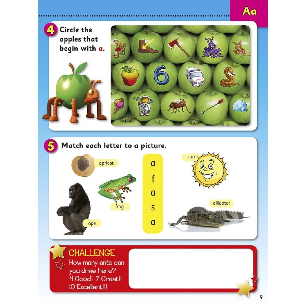 4 ABC Reading Eggs Activity Book First Alphabet, 4 of 4