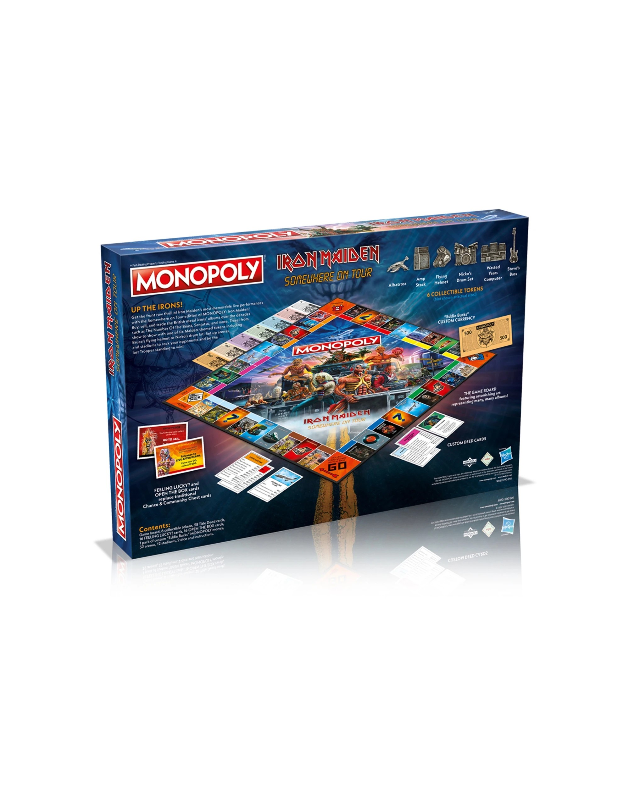 5 Monopoly Iron Maiden Tabletop Themed Board Game Music - Multi, 5 of 5