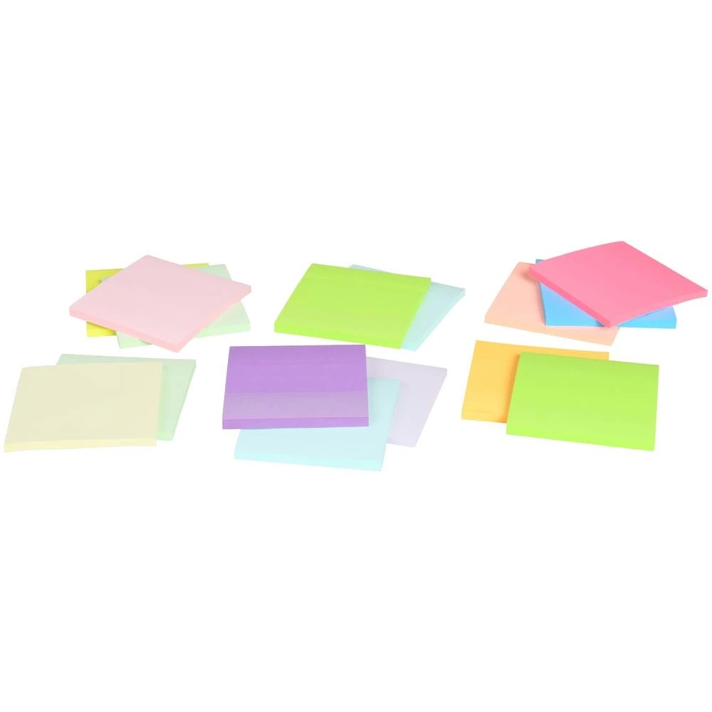 4 J.Burrows Stick-It Notes 76x76mm Sherbet 15 Pack, 4 of 4