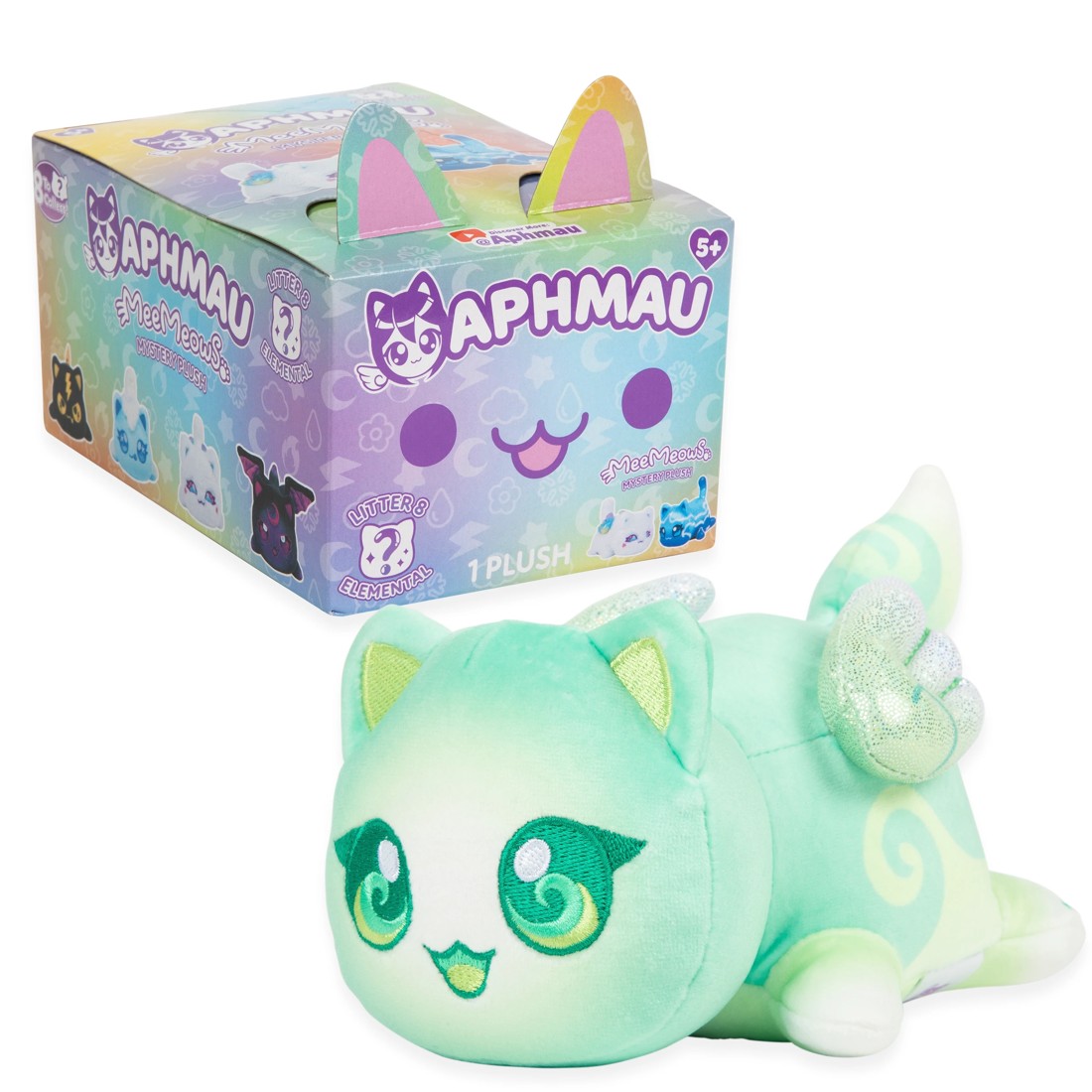 7 15cm Aphmau MeeMeows Litter 8 Mystery Plush Toy: Elemental - Assorted, 7 of 10