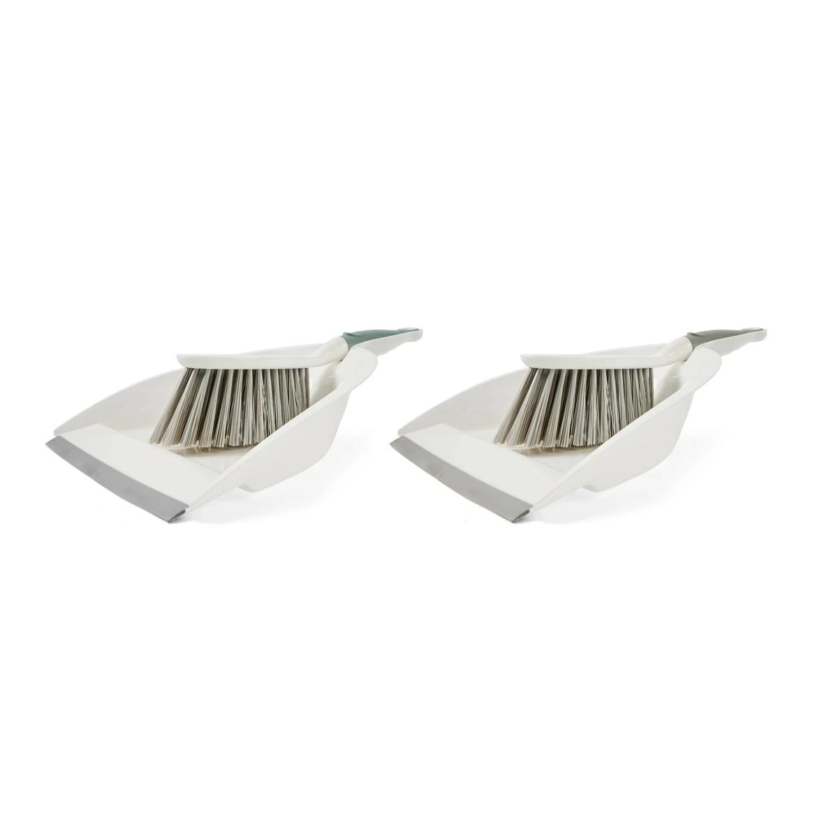 2 Dustpan and Brush - White and Grey, 2 of 9