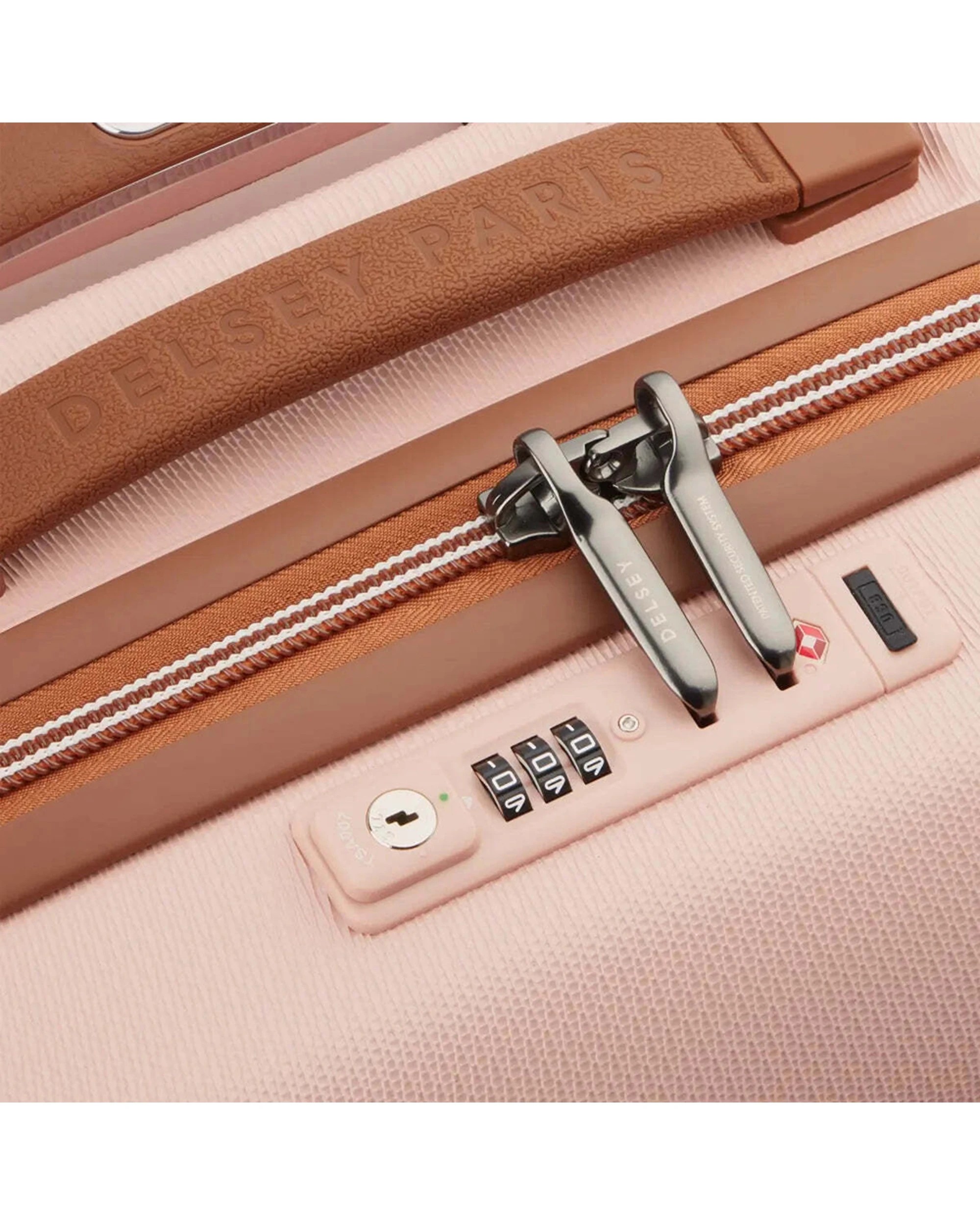 5 Delsey Chatelet Air 2.0 55 cm 4-Wheel Cabin Suitcase TSA Lock USB Port - Pink, 5 of 7