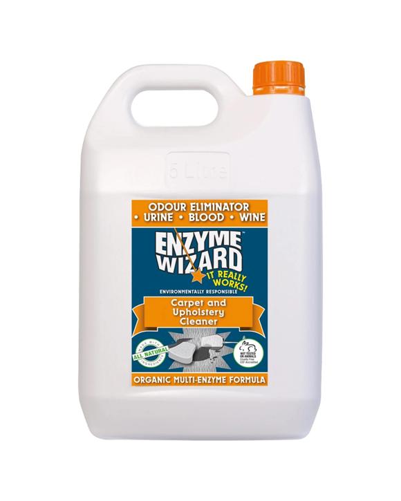 Enzyme Wizard Carpet Upholstery Cleaner 5L Stain Remover - Multi