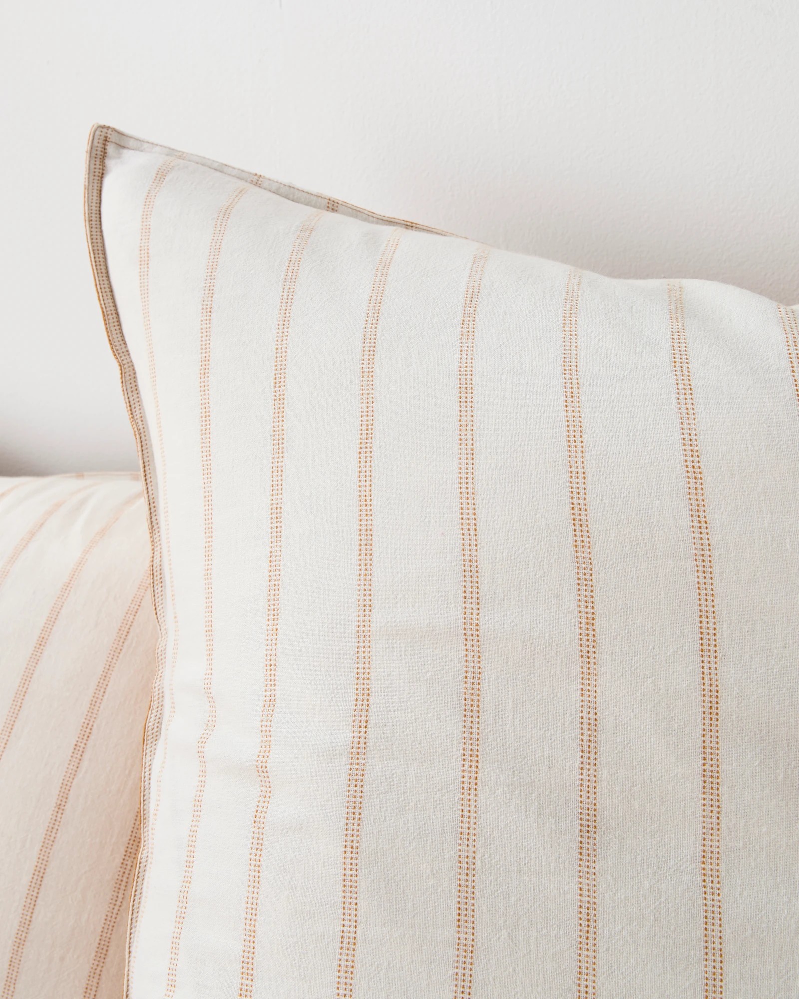 4 Target Adelle Stripe Linen/Cotton European Pillowcase - One Size - Yellow, 4 of 6