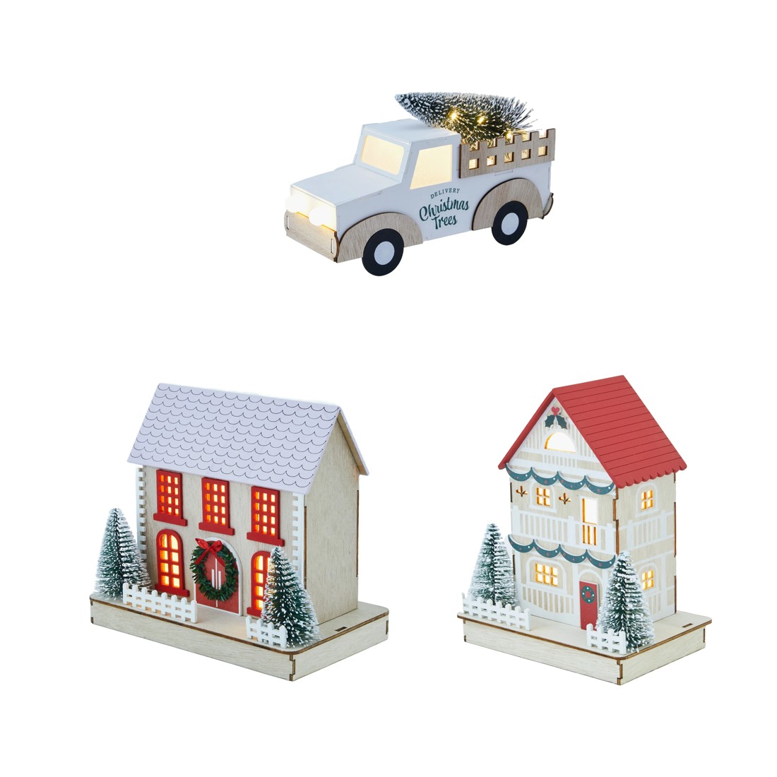 2 Light Up Medium Village - Assorted, 2 of 8