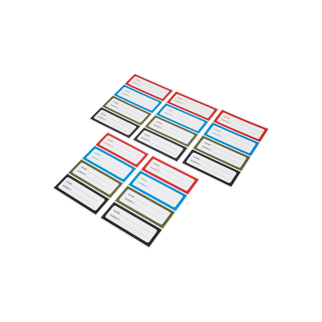 2 20 Pack Book Labels, 2 of 5