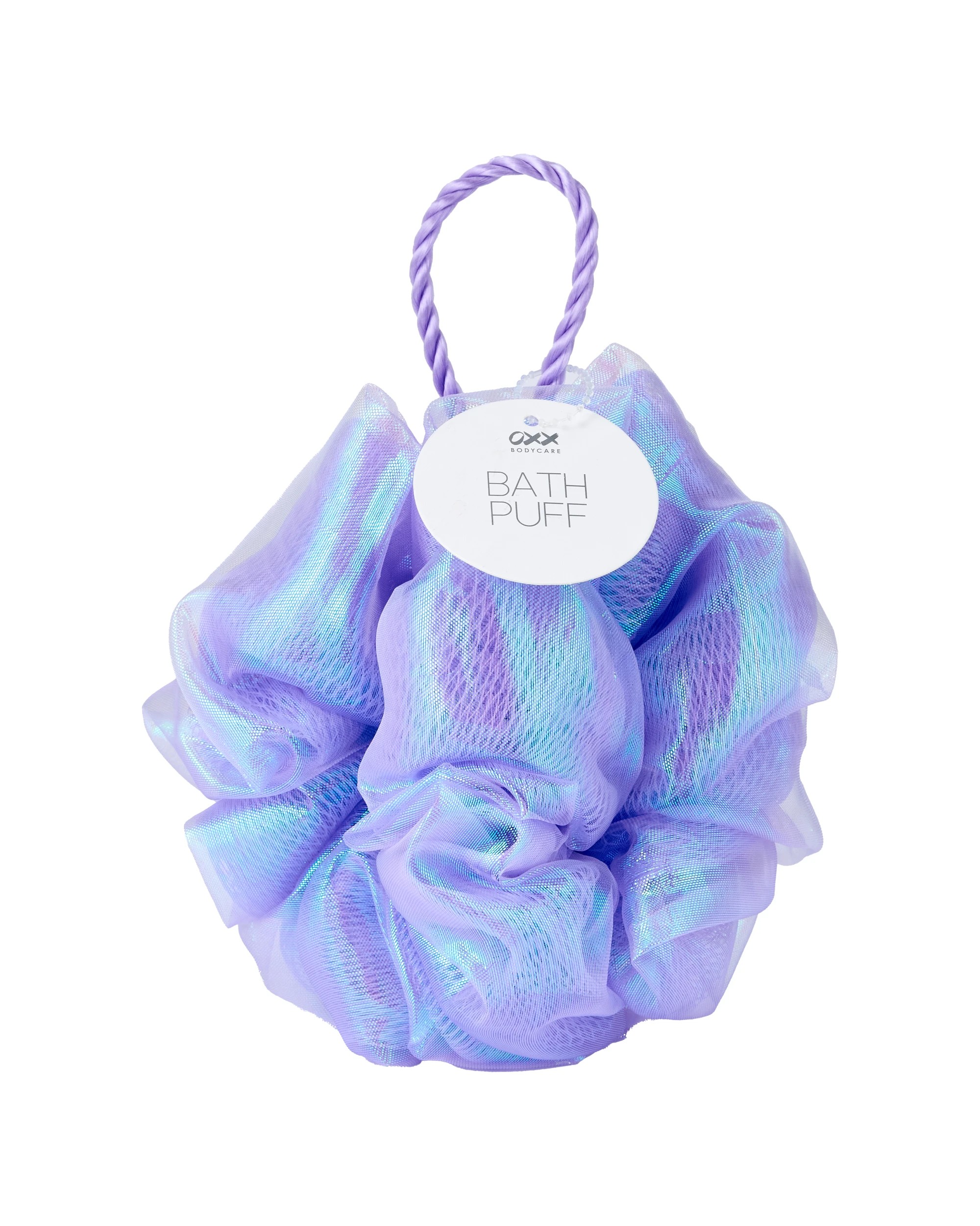 3 OXX Bodycare Bath Puff - Iridescent, 3 of 3