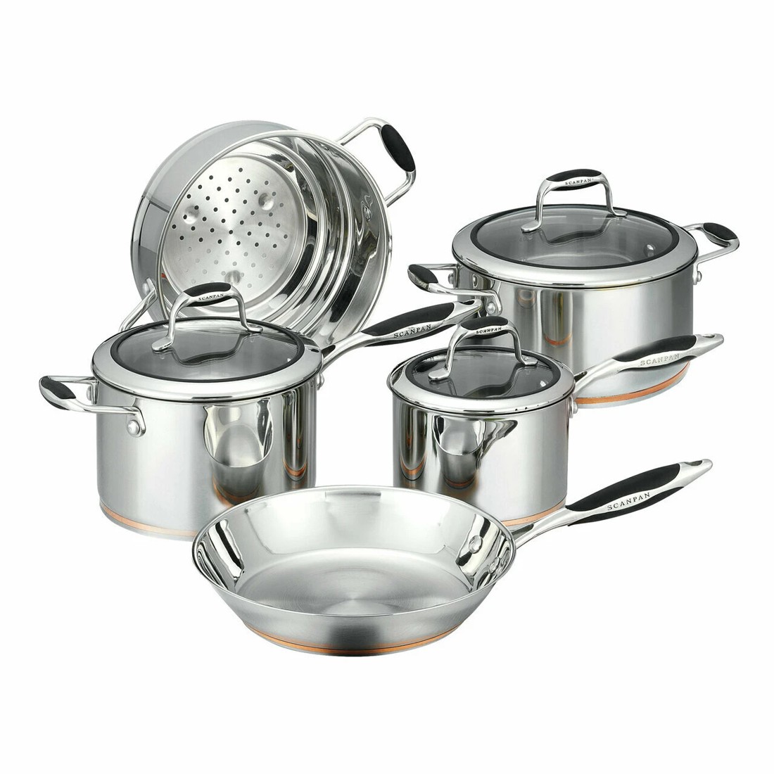 1 Scanpan Coppernox 5 Piece Cookware Set, 1 of 1