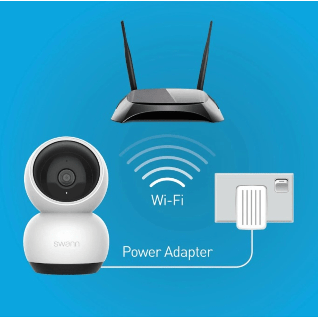 5 Swann EVO 2K Indoor Pan Tilt Wi-Fi Camera, 5 of 8