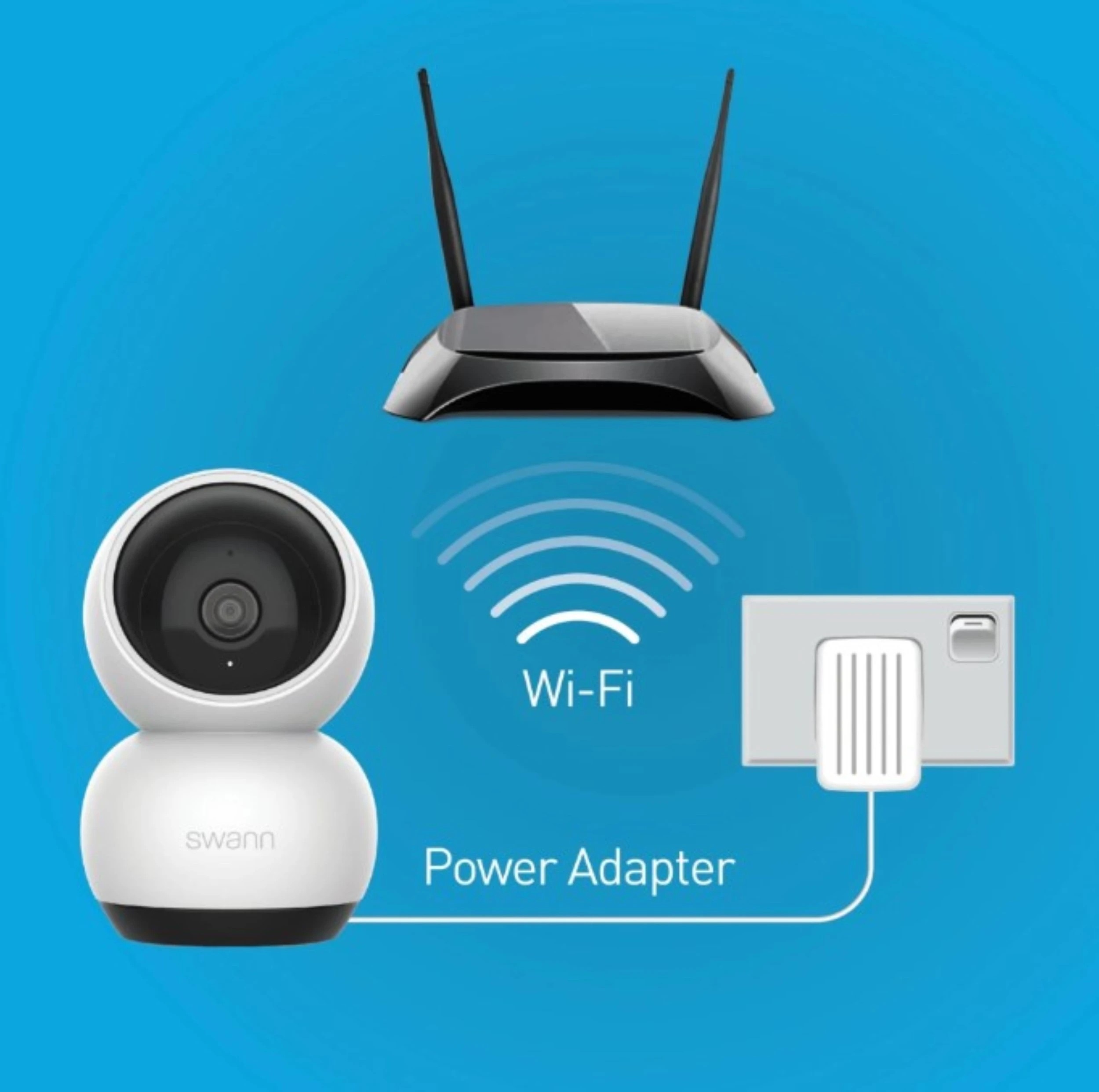 5 Swann EVO 2K Indoor Pan Tilt Wi-Fi Camera, 5 of 8