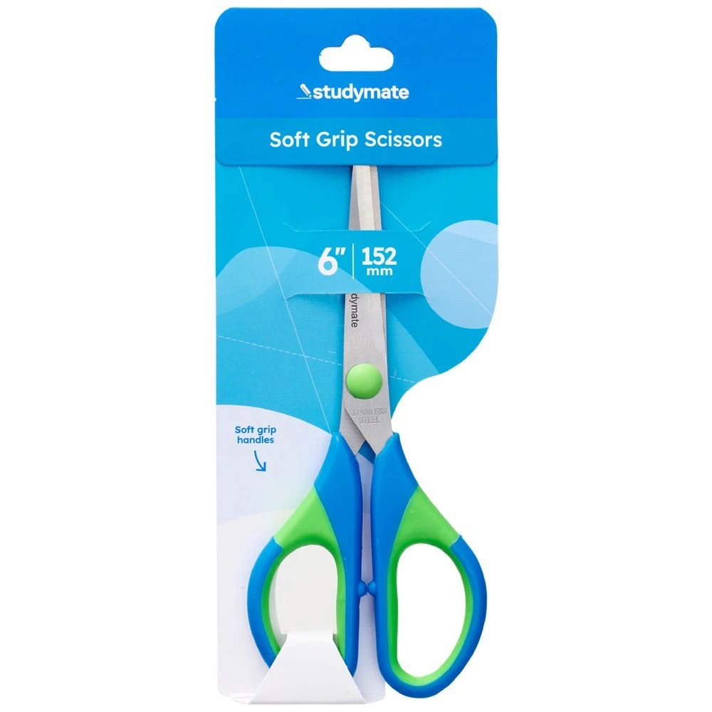 1 Studymate Soft Grip Scissors 6"/152mm, 1 of 3