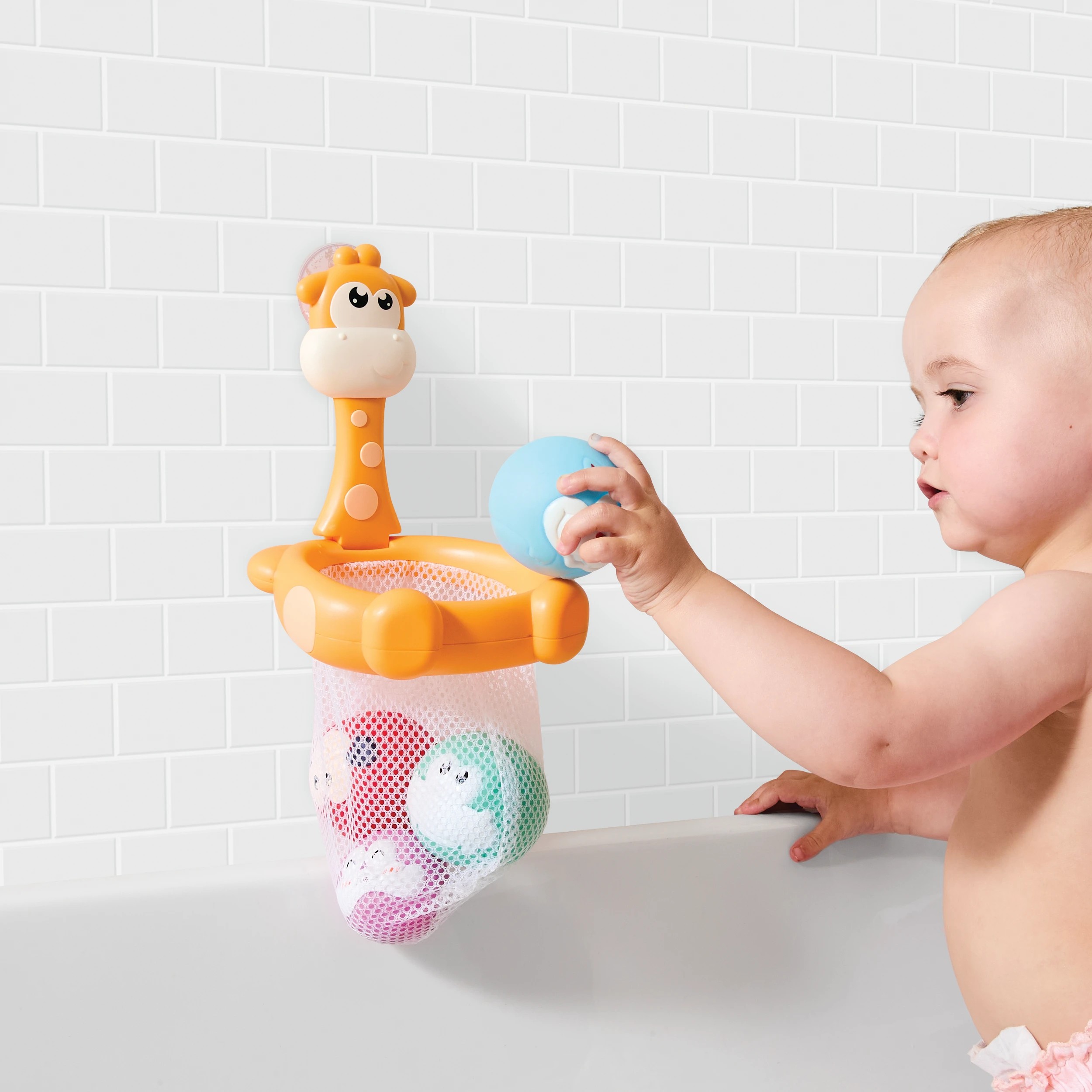 1 Bath Time Basketball Set, 1 of 10