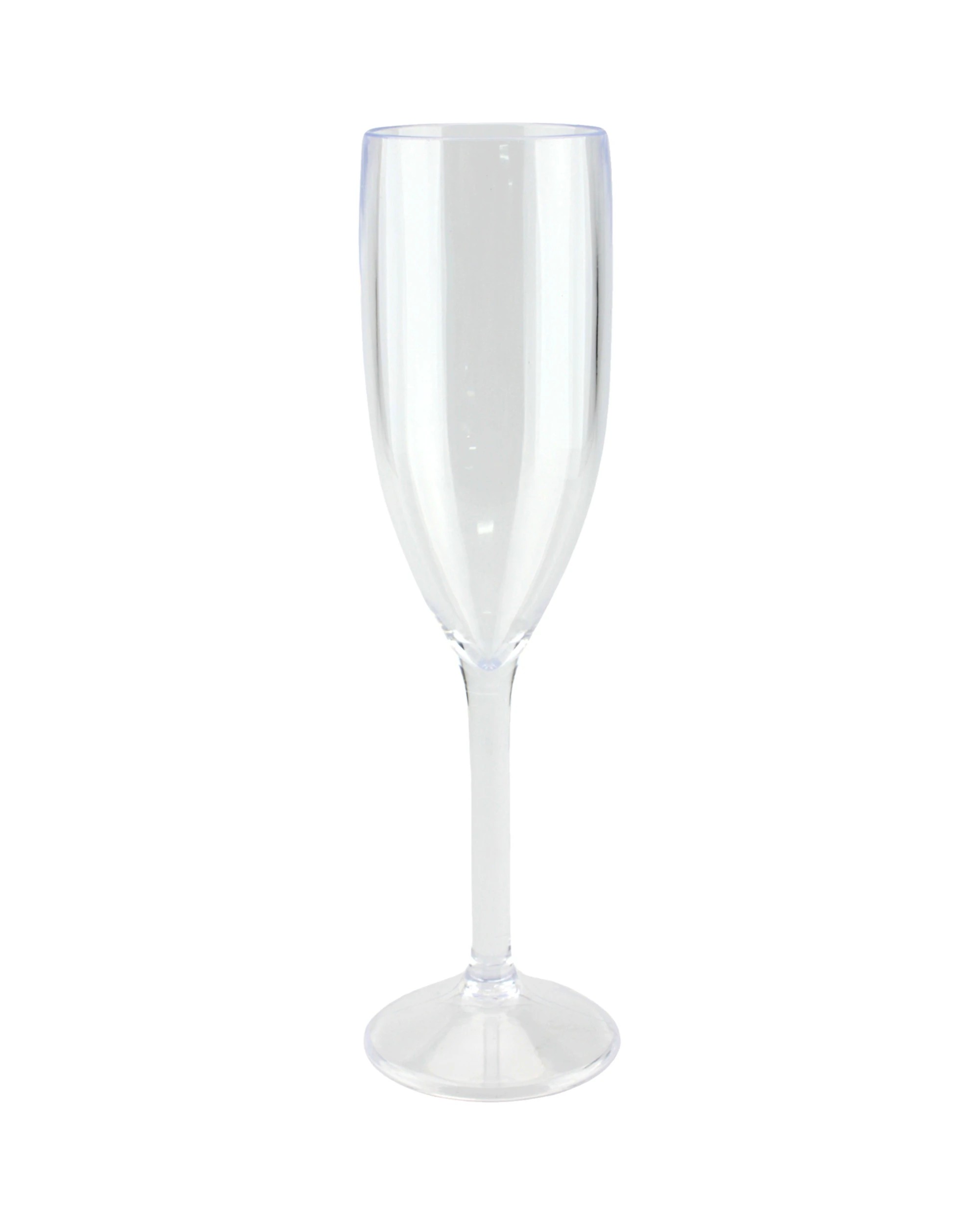 1 Spice Kitchen Clear Acrylic Champagne Glass 160ml, 1 of 2