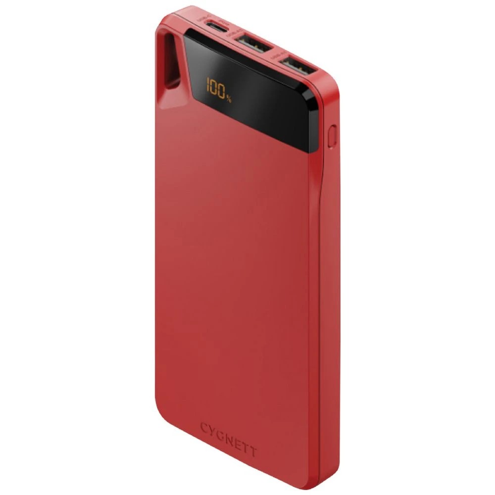 1 Cygnett Boost 10K Gen4 Powerbank Red, 1 of 3