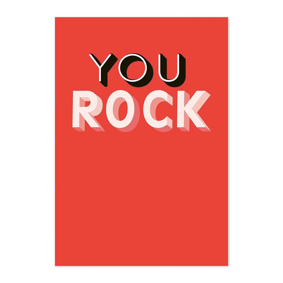 3 Hallmark Valentine's Day Card - You Rock, 3 of 3