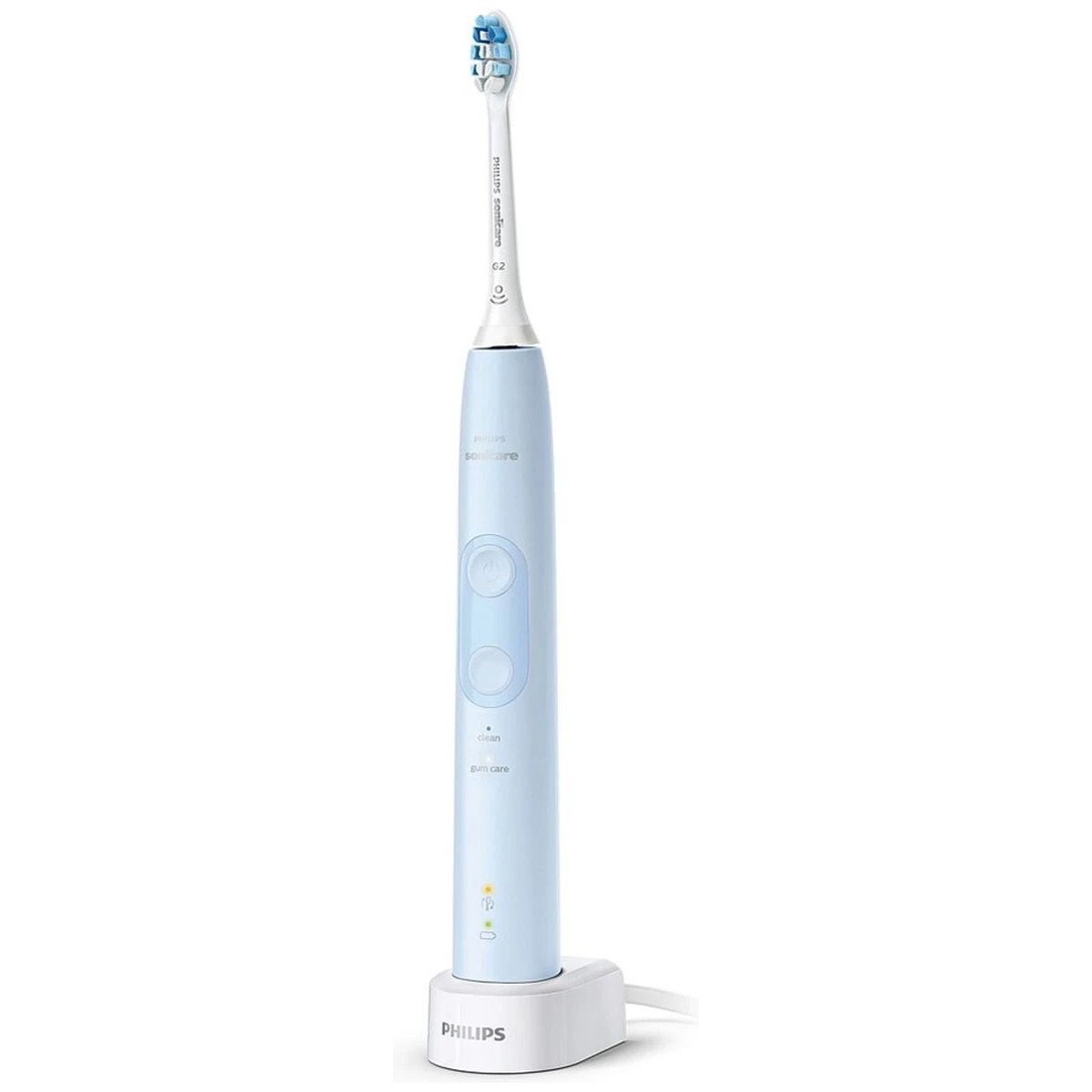 2 Philips Sonicare ProtectiveClean Gum Health Electric Toothbrush Light blue, 2 of 4