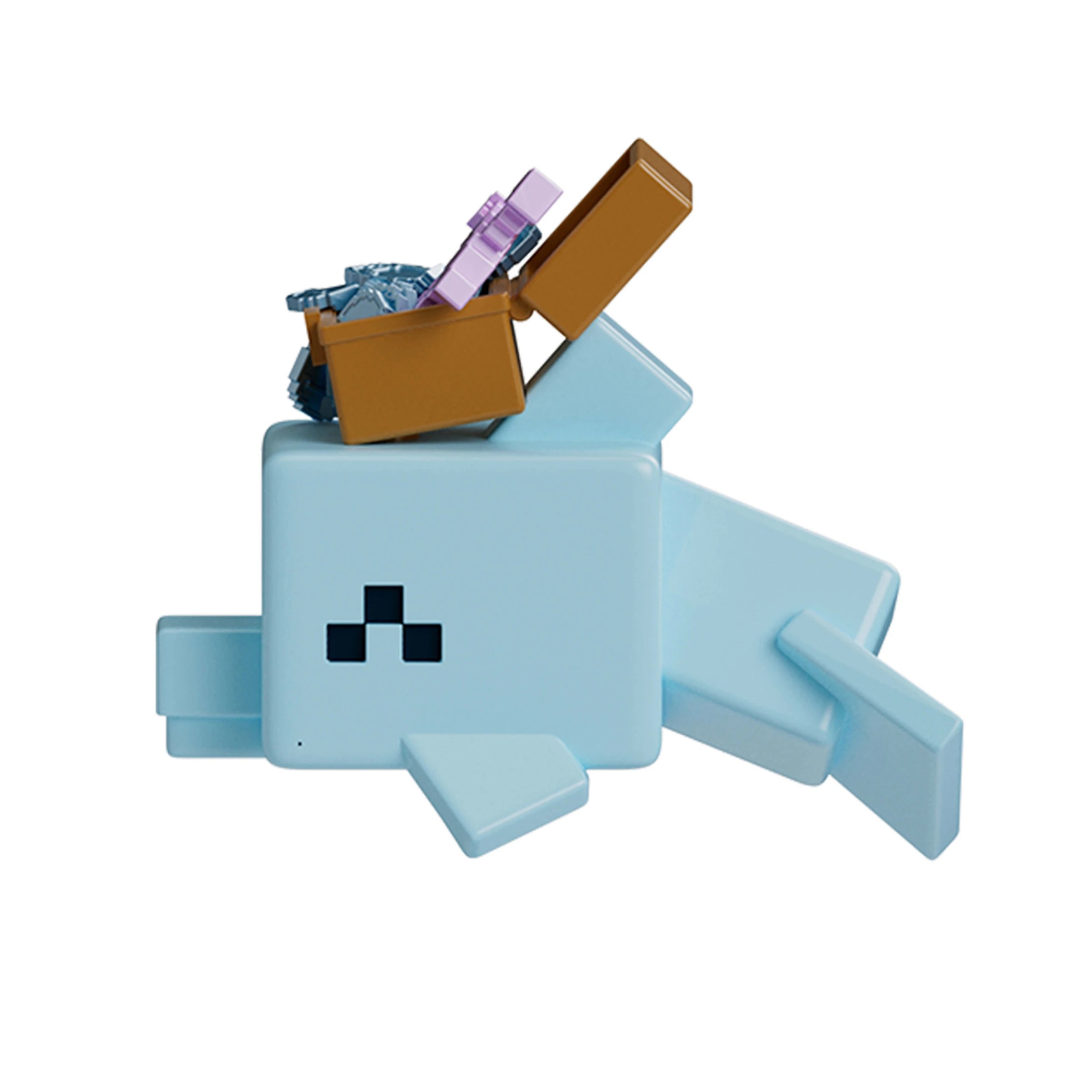 6 7 Pack Minecraft Mini Mode Aquatic Explorations Collectible Set, 6 of 7