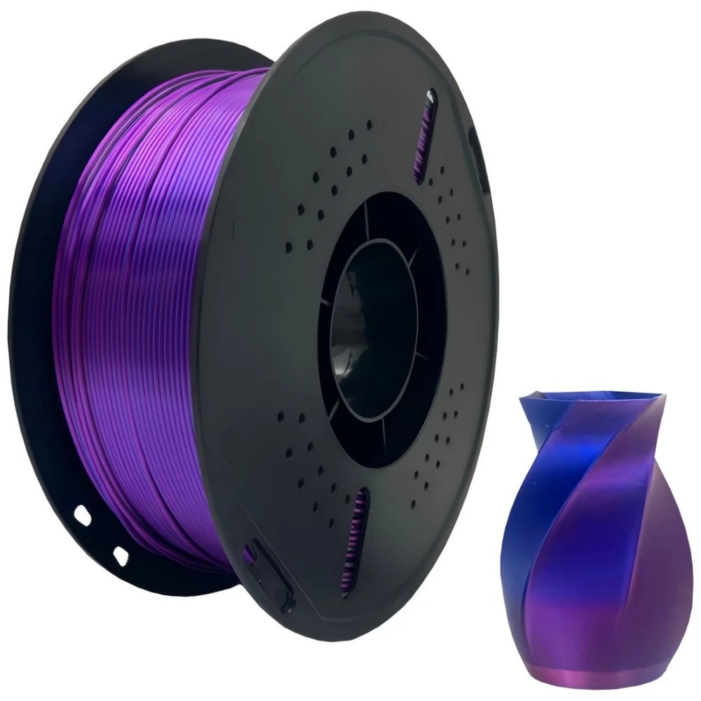1 Keytek PLA Gradient 3D Printer Filament Blue/Pink, 1 of 2