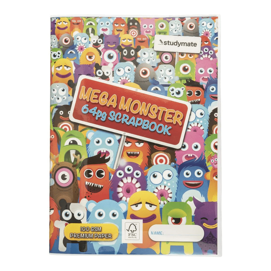 3 Studymate Book Cover Scrapbook Clear, 3 of 4