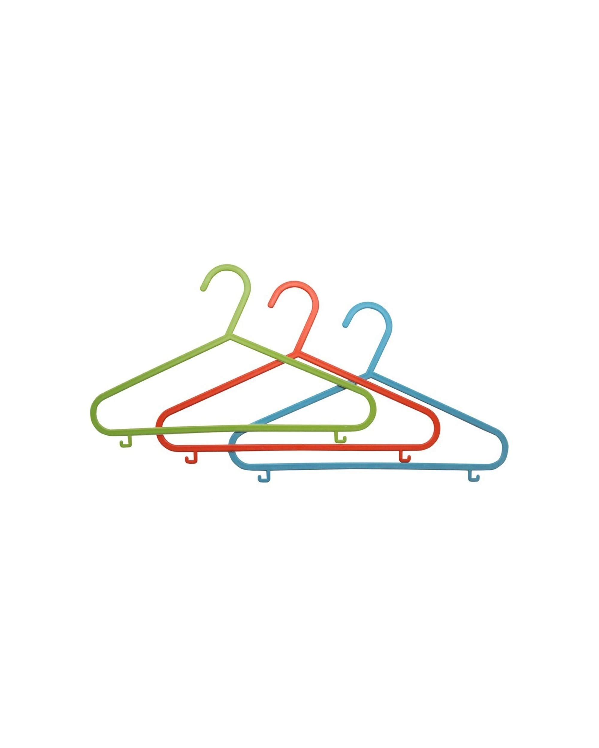4 Boxsweden 40PK Kids Plastic Hangers Pack Suitable For Children - Multi, 4 of 4