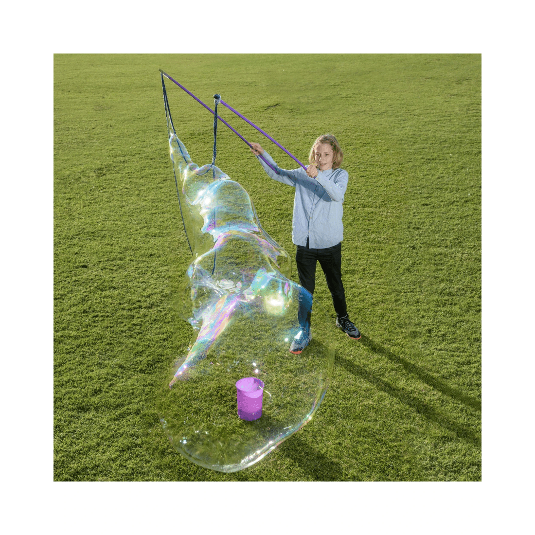 6 Heebie Jeebies Pop Bubble Co Giant Bubble Stix - Extendable, 6 of 9