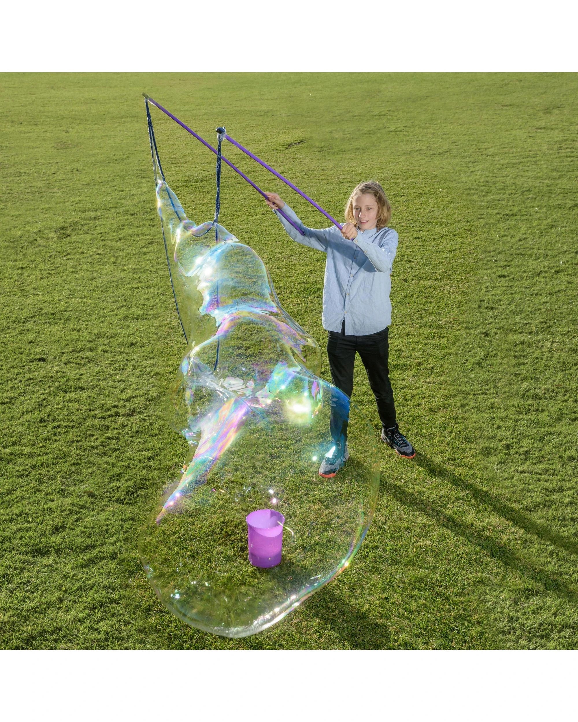 6 Pop Bubble Co Giant Bubble Stix - Extendable, 6 of 9