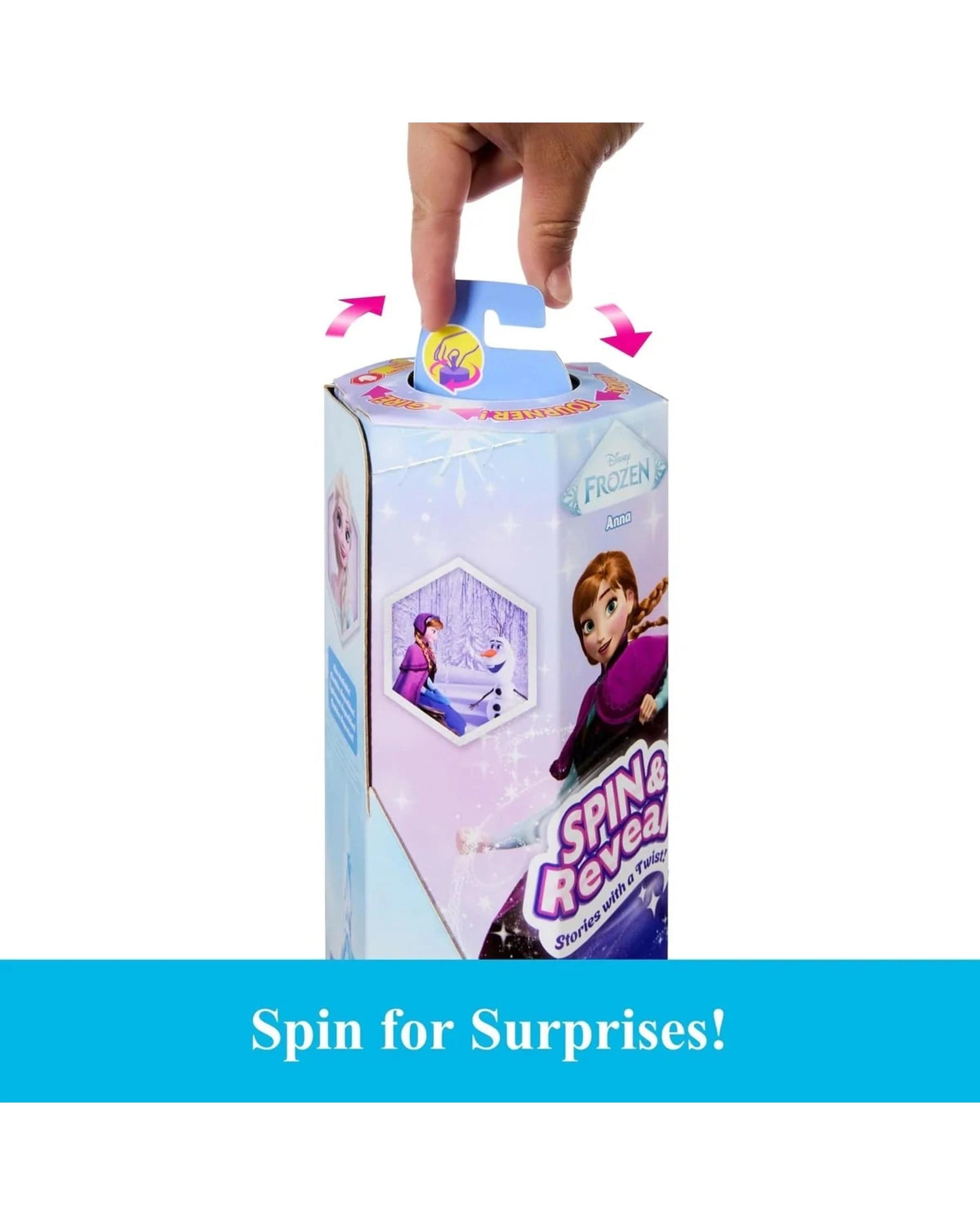 5 Disney Frozen Spin and Reveal Anna Fashion Doll, 5 of 8