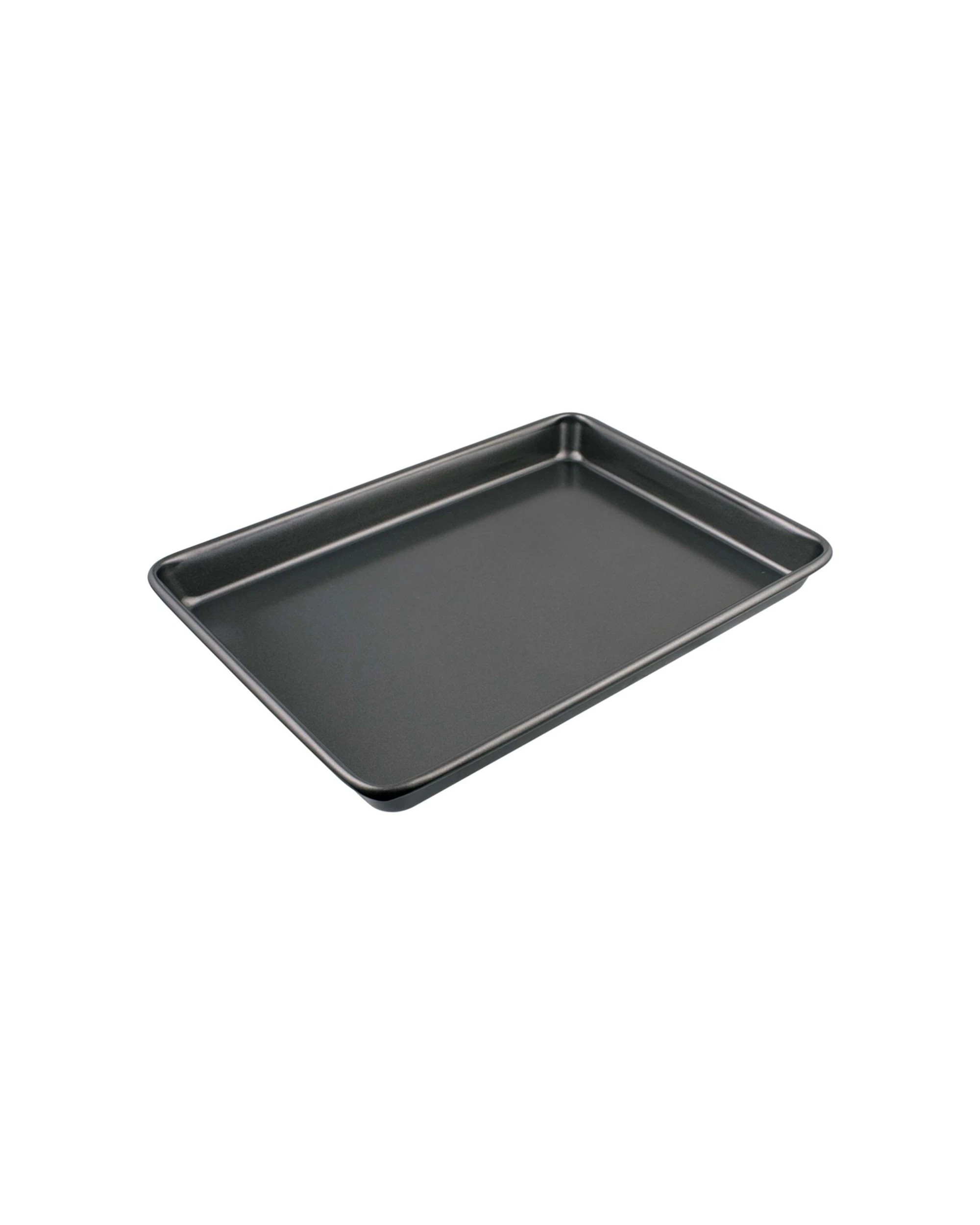 2 Bakemaster Carbon Steel 33x24cm Rectangle Baking Pan Double Non-stick Durable - Grey, 2 of 3