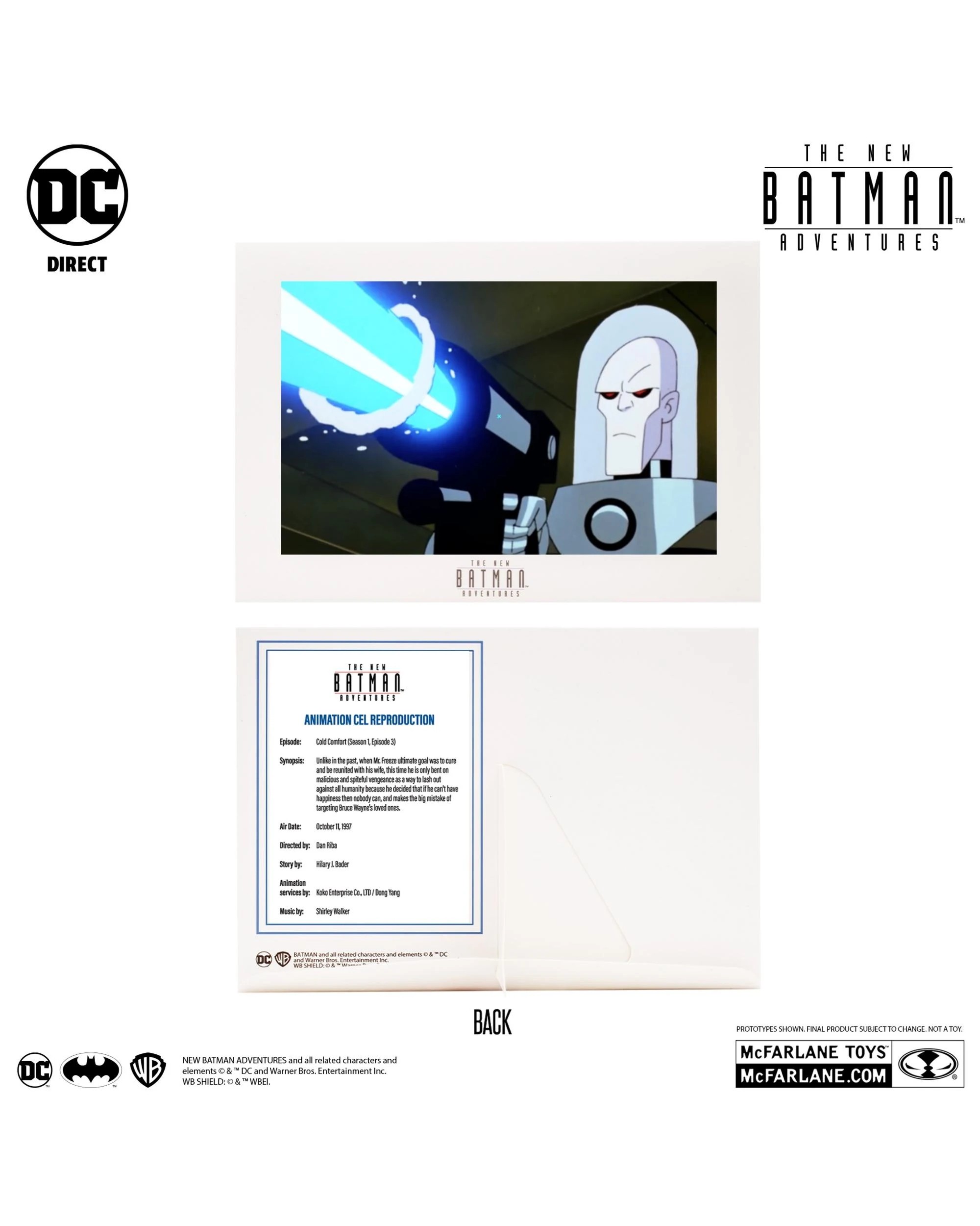 4 DC Direct The New Batman Adventures Mr Freeze 6 inch Action Figure, 4 of 10