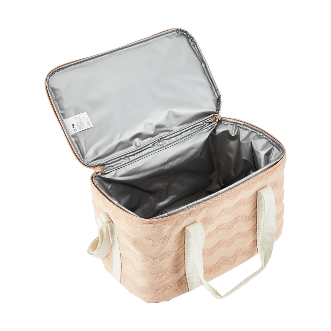 2 Terry Zig Zag Extra Large Insulated Lunch Bag - Pink, 2 of 5