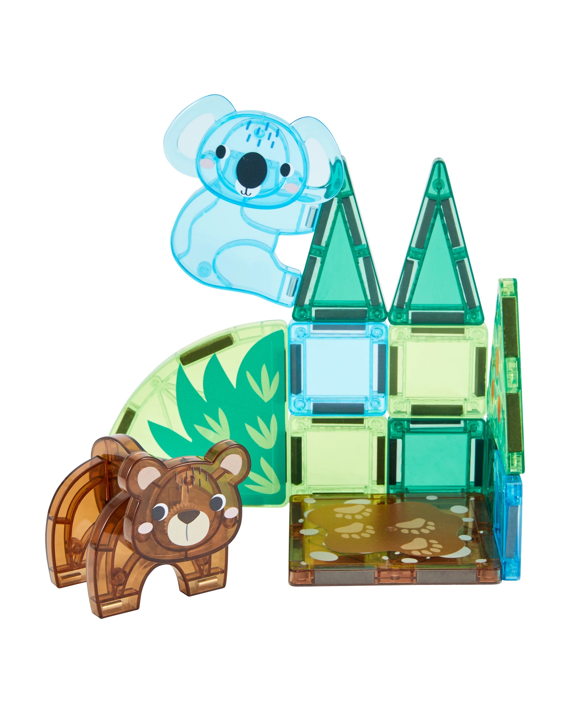 2 13 Piece Forest Magnetic Tiles, 2 of 7