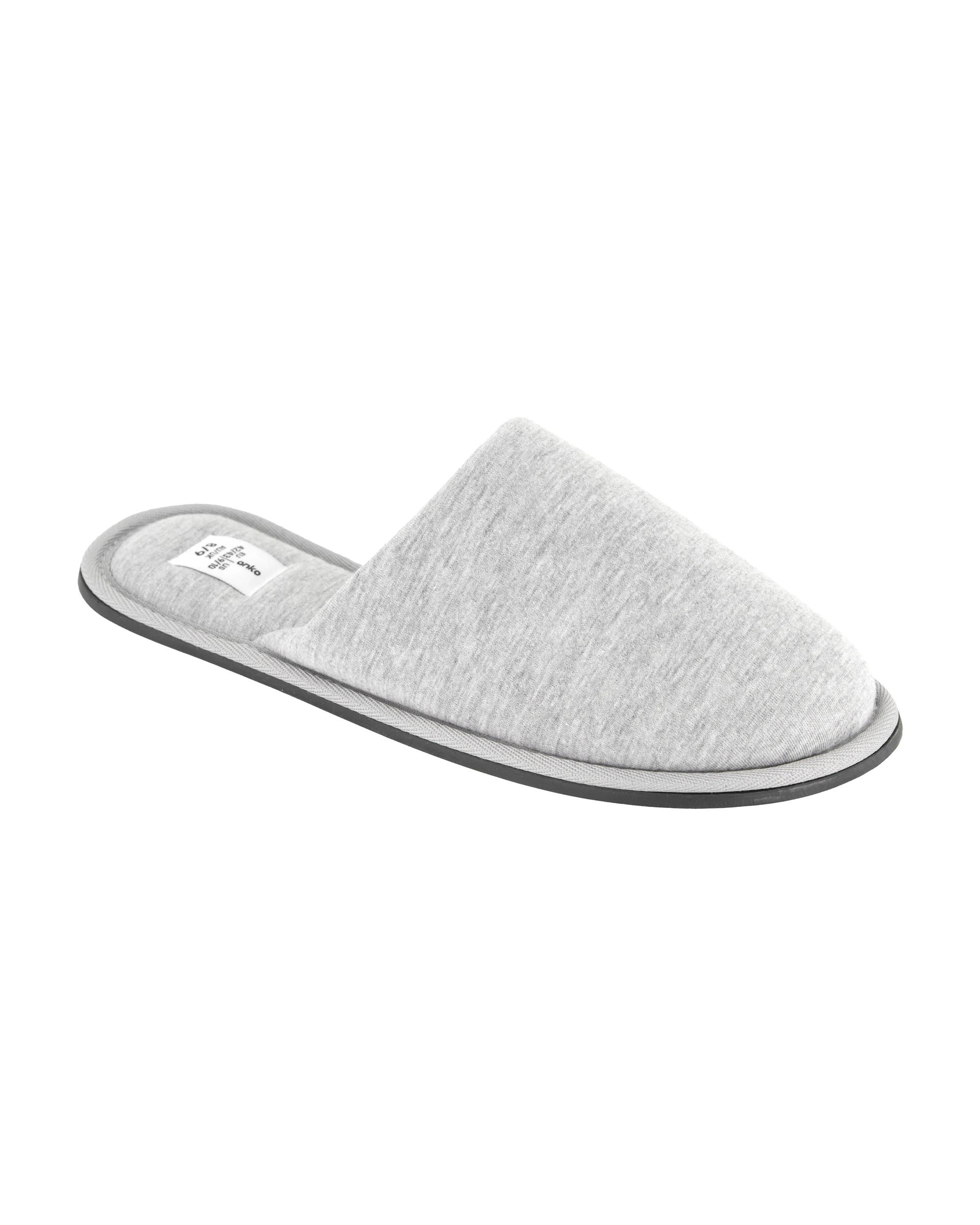 1 Windsor Slipper Scuffs LIGHT GREY, 1 of 3