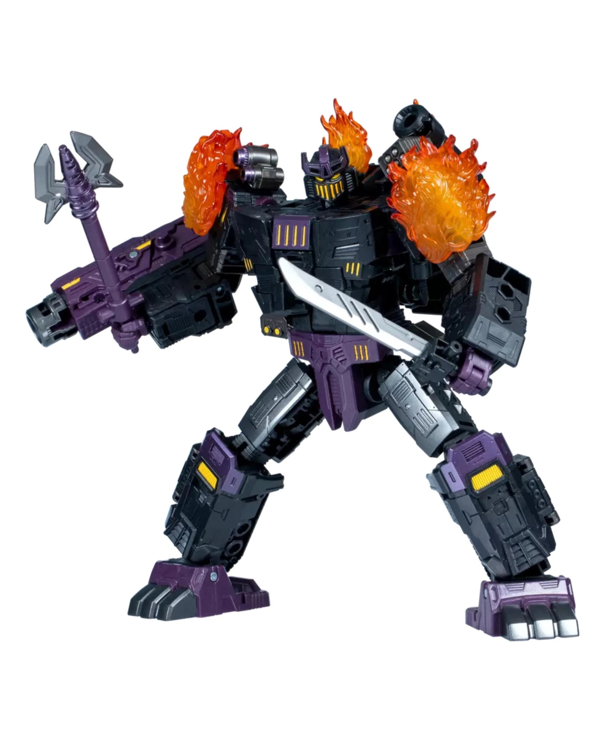 2 Transformers Age of the Primes: Leader Class The Thirteen Megatronus the Fallen Figure, 2 of 3