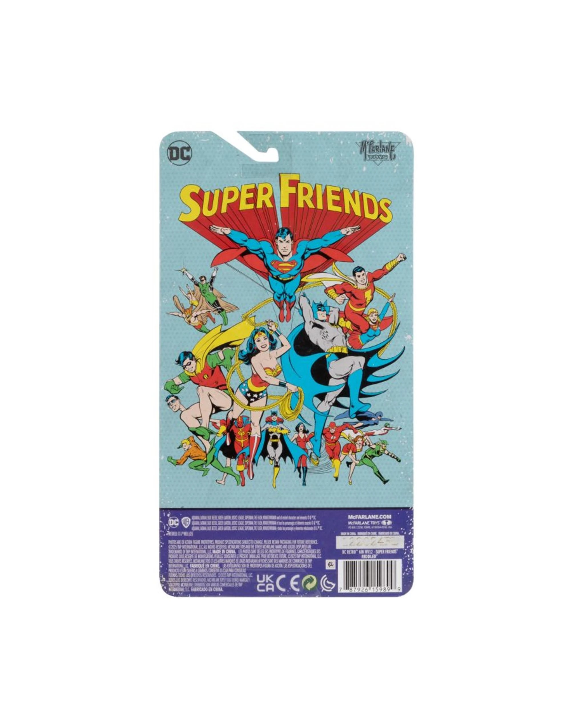 8 McFarlane Toys DC Comics Retro Super Friends Riddler Red Platinum Edition 6 inch Action Figure, 8 of 8