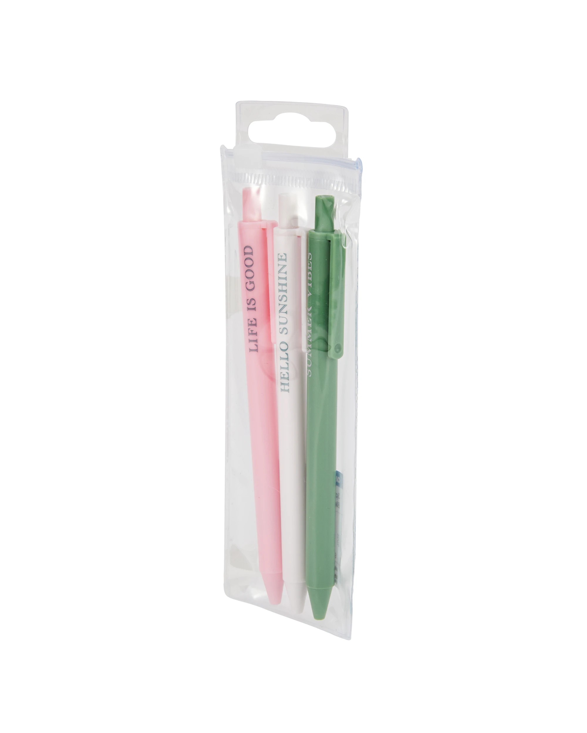 2 3 Pack Ballpoint Pen - Black Ink, 2 of 6