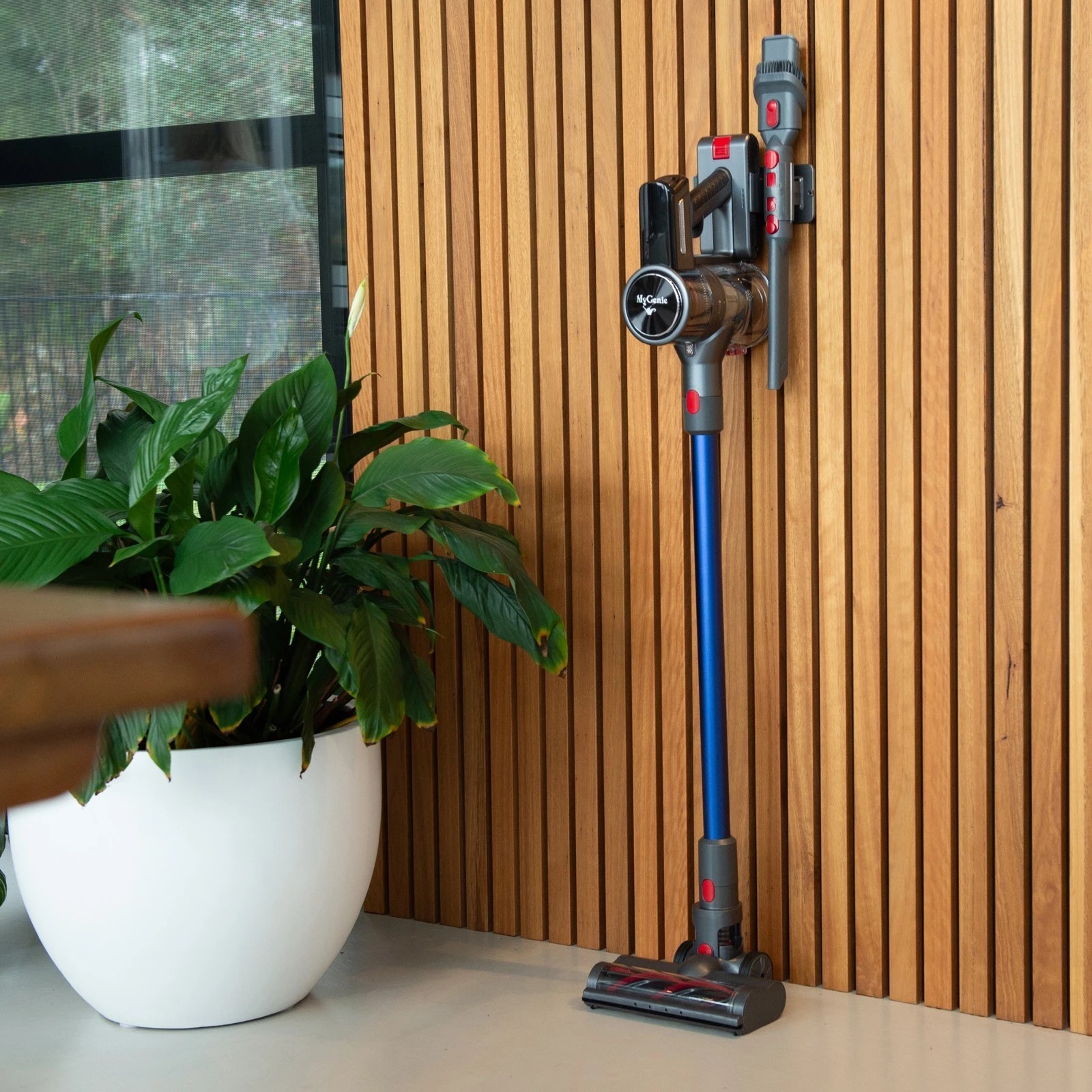 2 MyGenie Monster Pro Stick Vac with Mop - Blue, 2 of 10