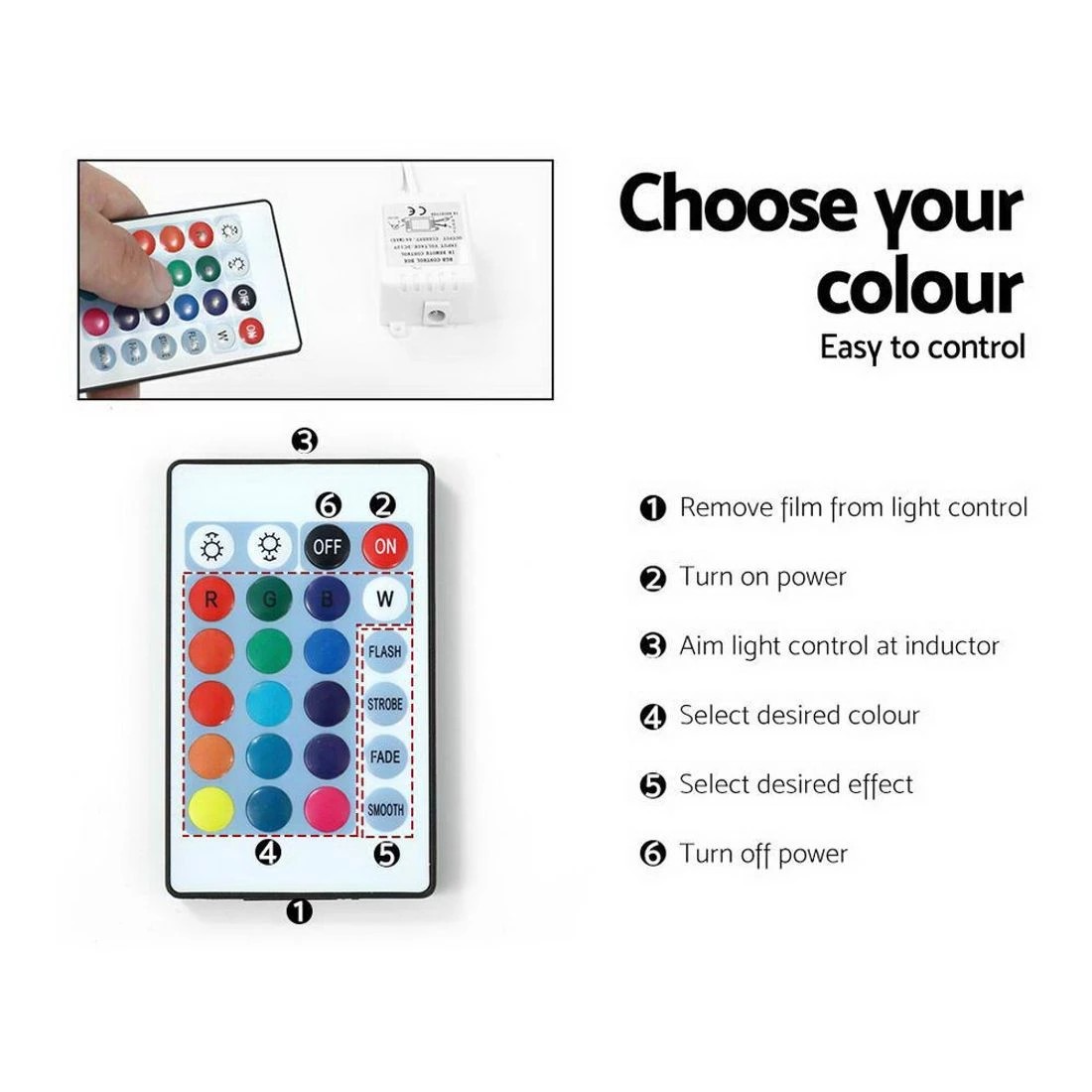 8 Artiss Entertainment Unit TV Cabinet LED 130cm - Black, 8 of 8