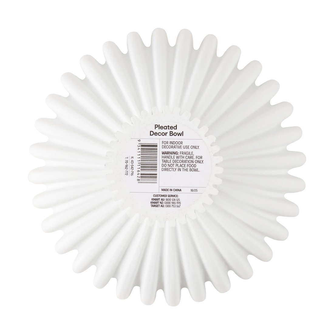 5 Pleated Decor Bowl, 5 of 5