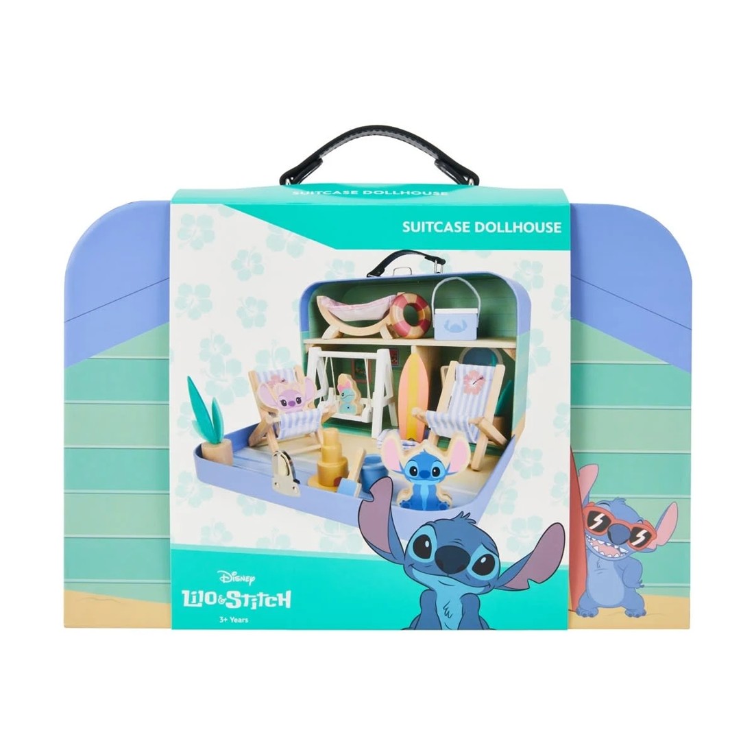 1 Disney Lilo & Stitch Suitcase Dollhouse, 1 of 8