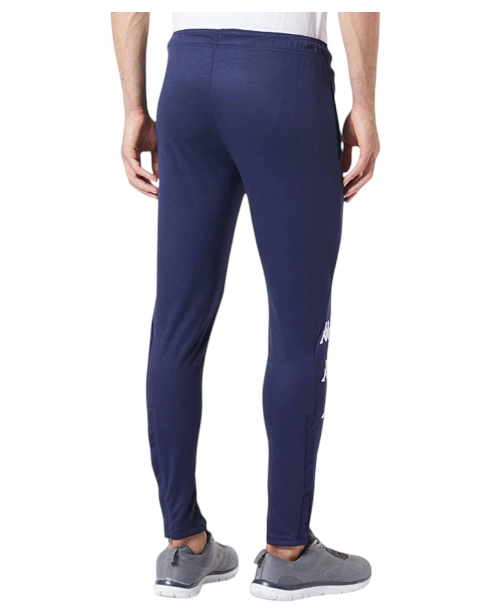 4 Kappa Mens Training Dolcedo Performance Joggers Blue Marine Pants BLUE MARINE, 4 of 5