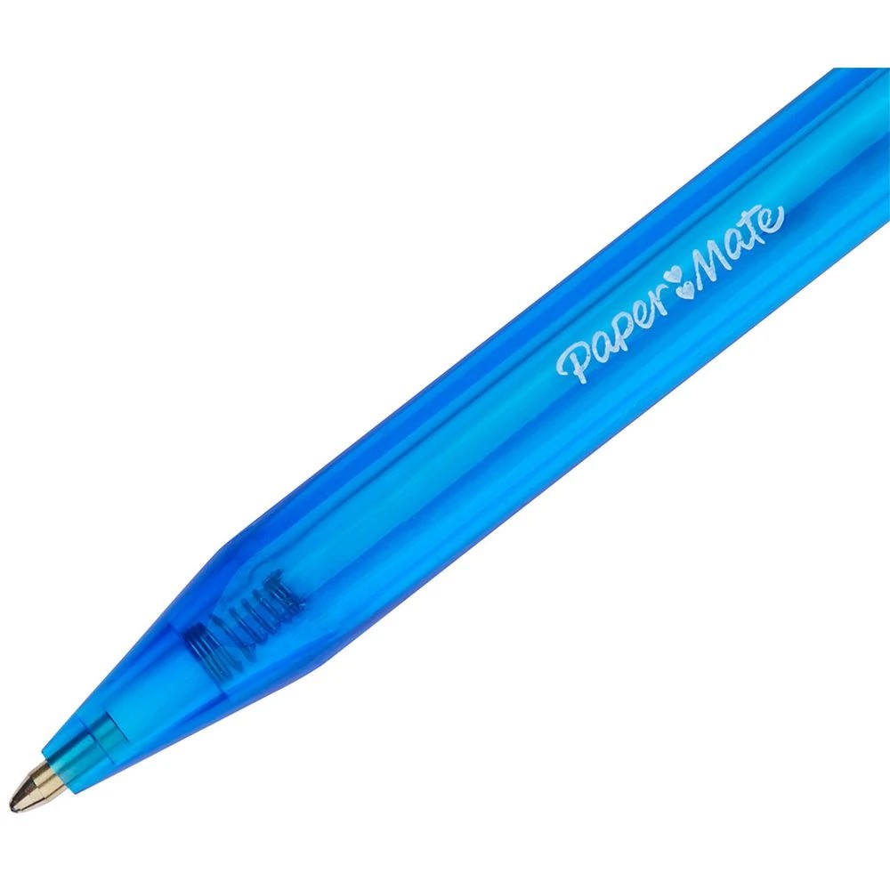 2 PaperMate InkJoy 100RT Ballpoint Pen 1.0mm Blue, 2 of 3