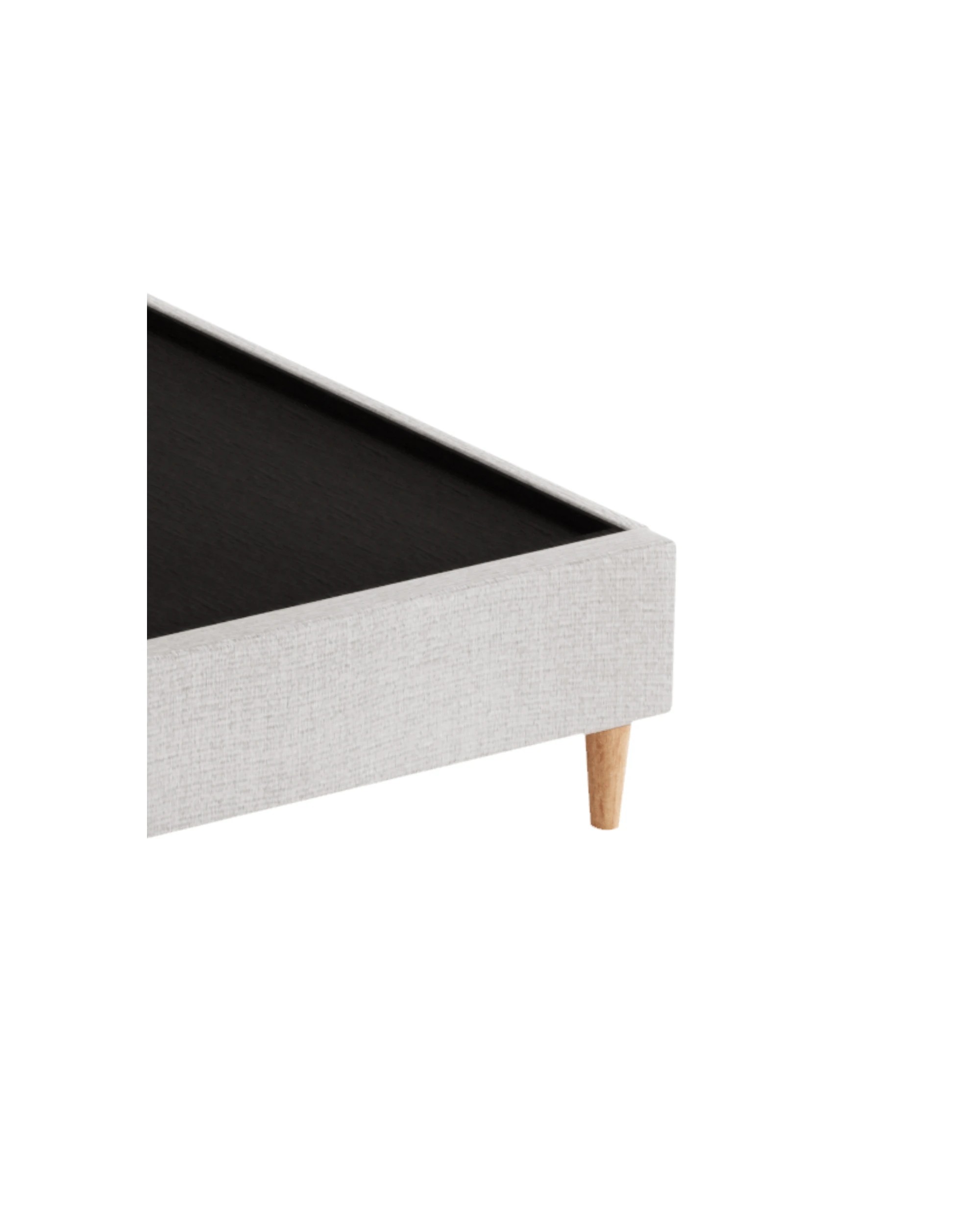 6 Artiss Queen Bed Frame Platform Bed Base Upholste Headboard Linen Fabric - Multi, 6 of 6