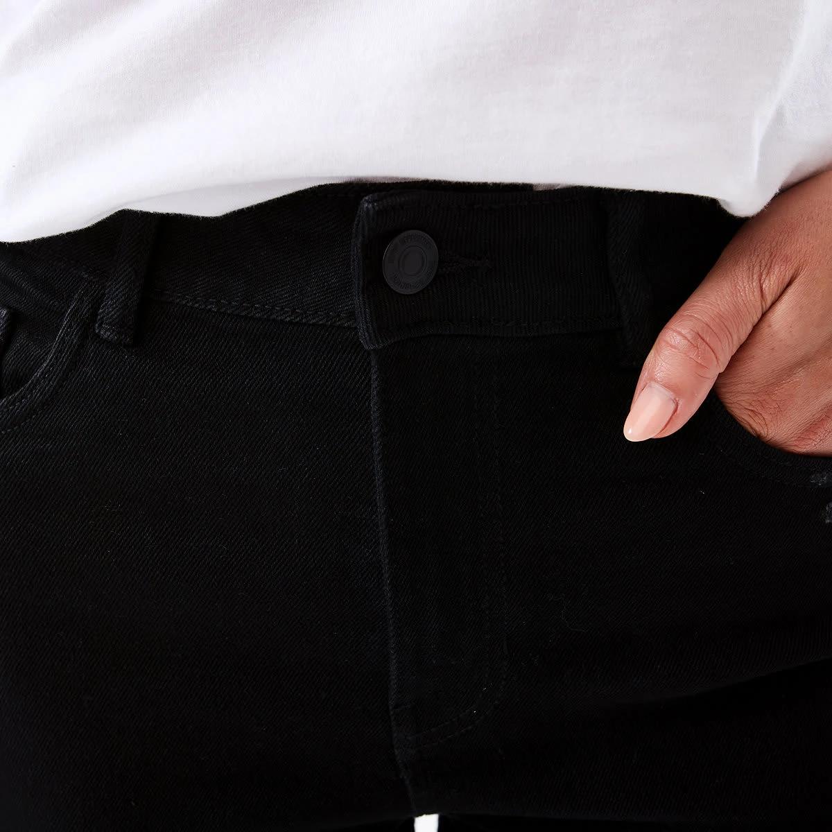 4 Distressed Skinny Jeans Black, 4 of 6