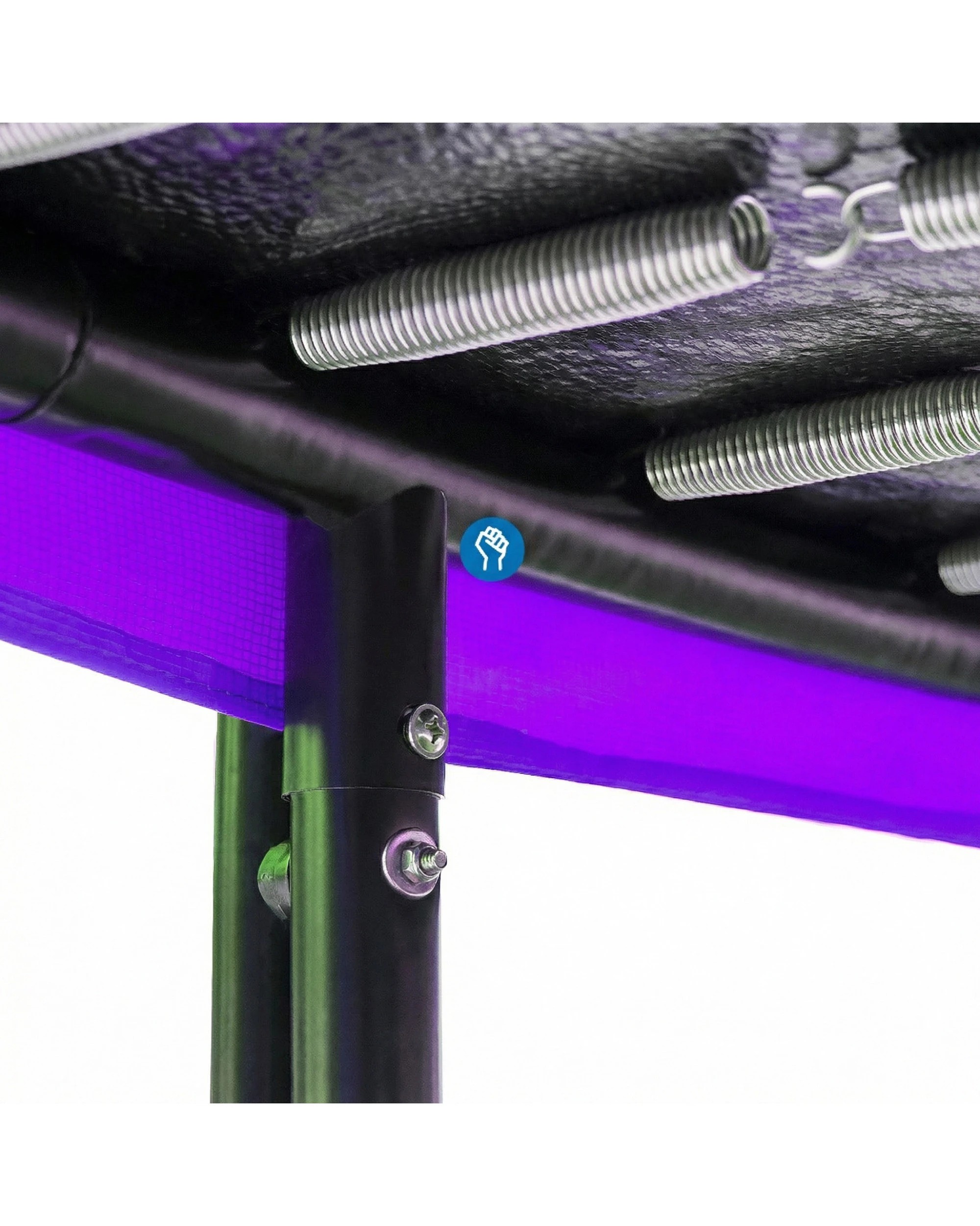 9 Kahuna 14ft Trampoline with Roof in Purple, 9 of 9