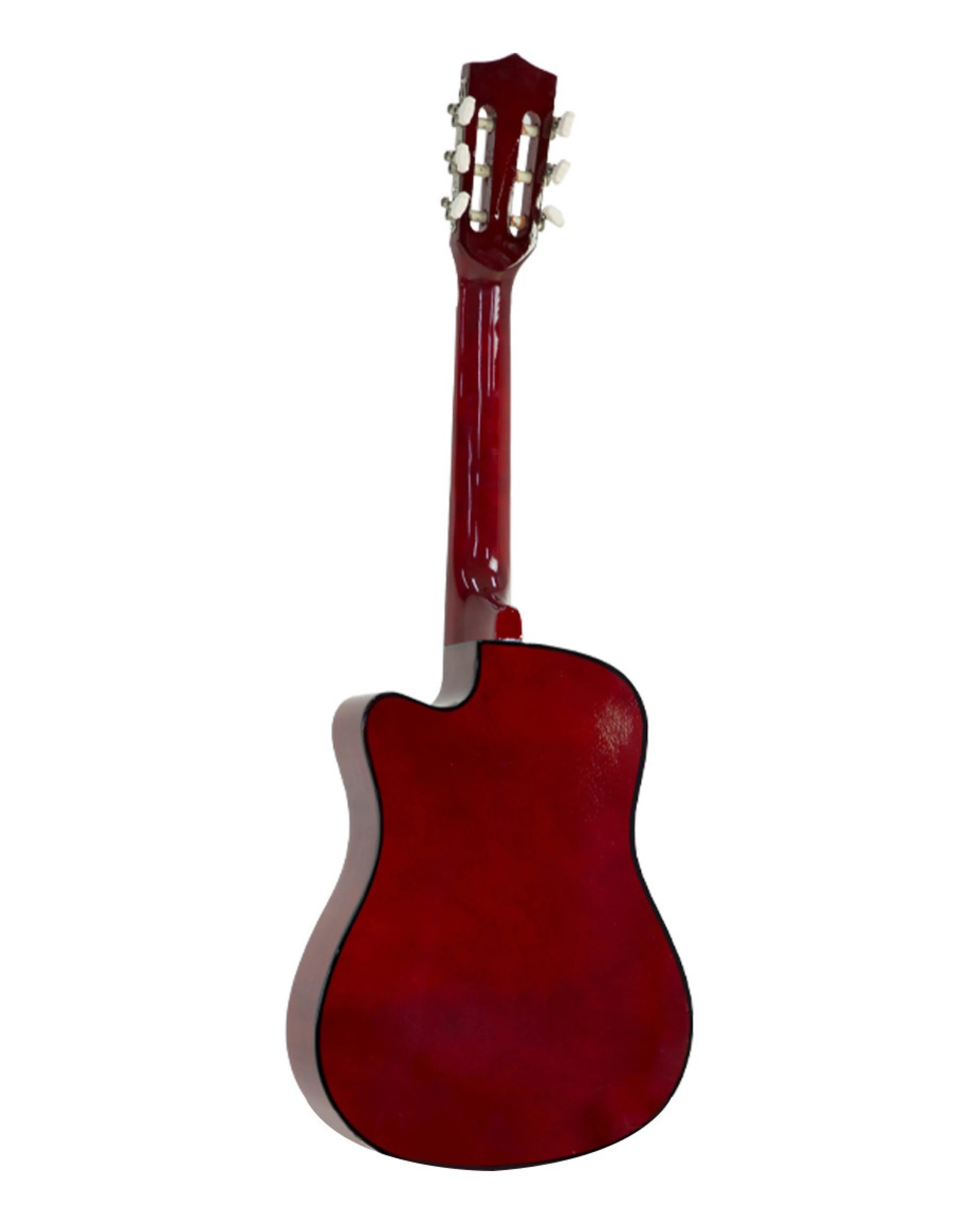 2 Karrera Childrens Acoustic Cutaway Wooden Strings Guitar Ideal Kids Gift Half Size Musical Instrument, 2 of 5