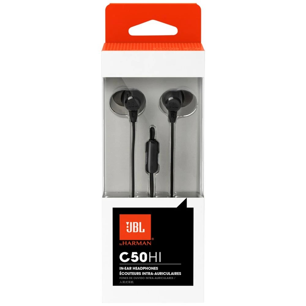 3 JBL C50HI Earphones Black, 3 of 3