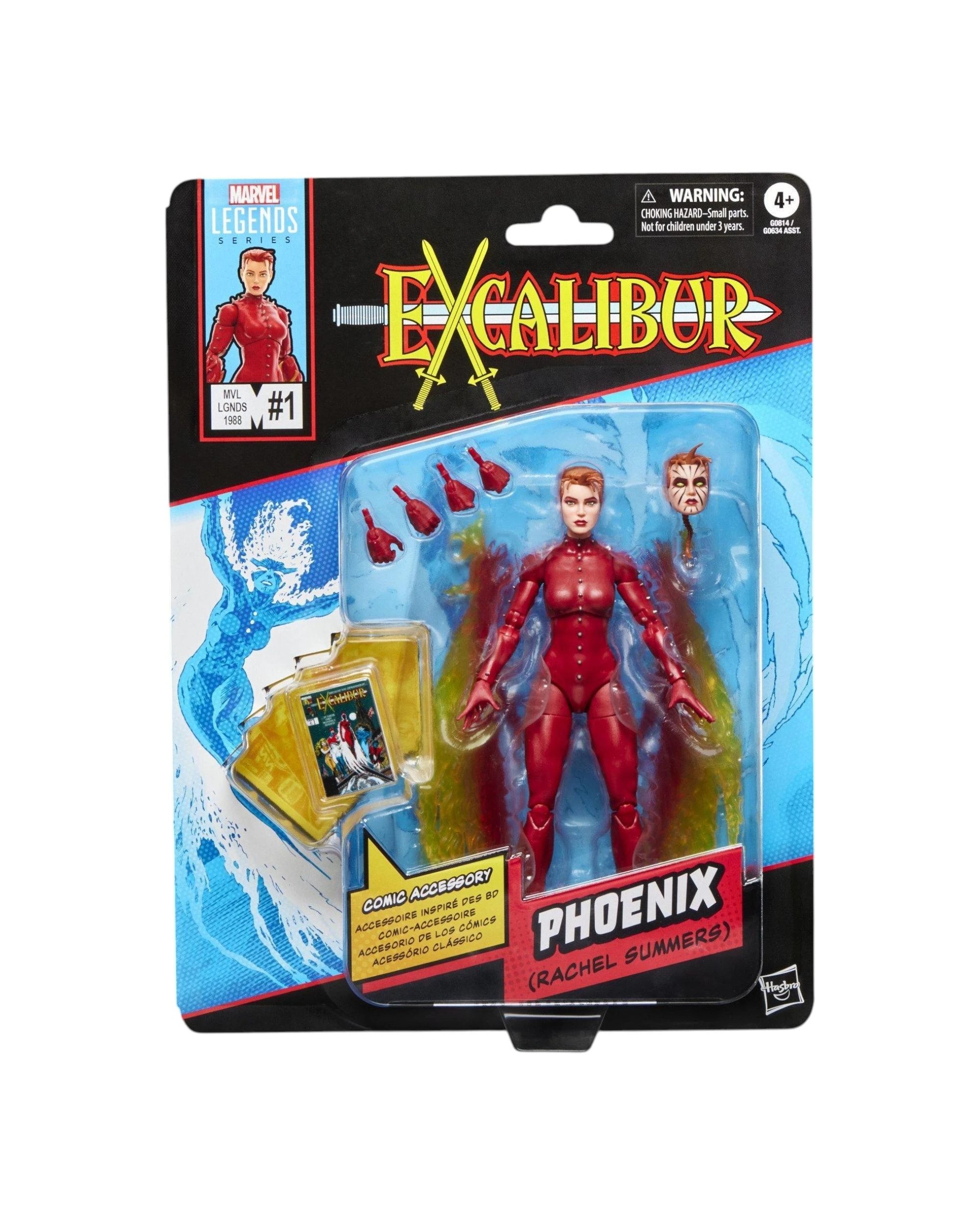 1 Hasbro Marvel Legends Series Excalibur Phoenix - Rachel Summers -  Action Figure, 1 of 10