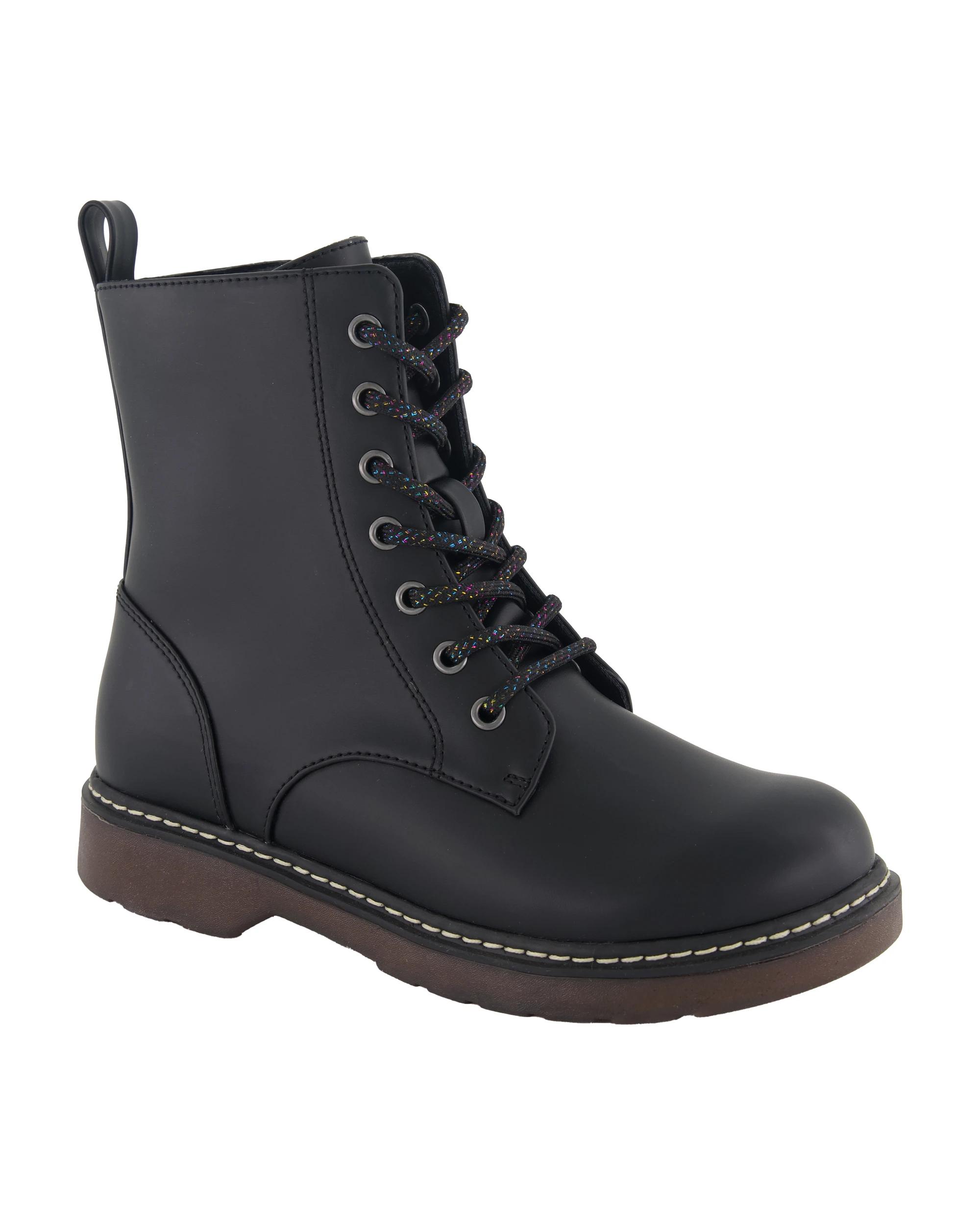 1 Senior Lace-up Boots Black, 1 of 2